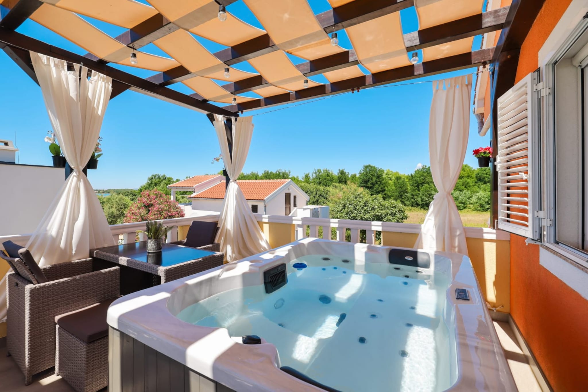 Luxury Apartments Sun@Set - One bedroom apartment-Terrasbalkon