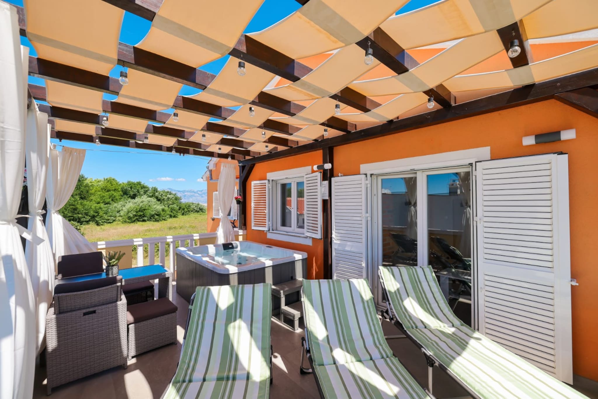 Luxury Apartments Sun@Set - One bedroom apartment-Terrasbalkon