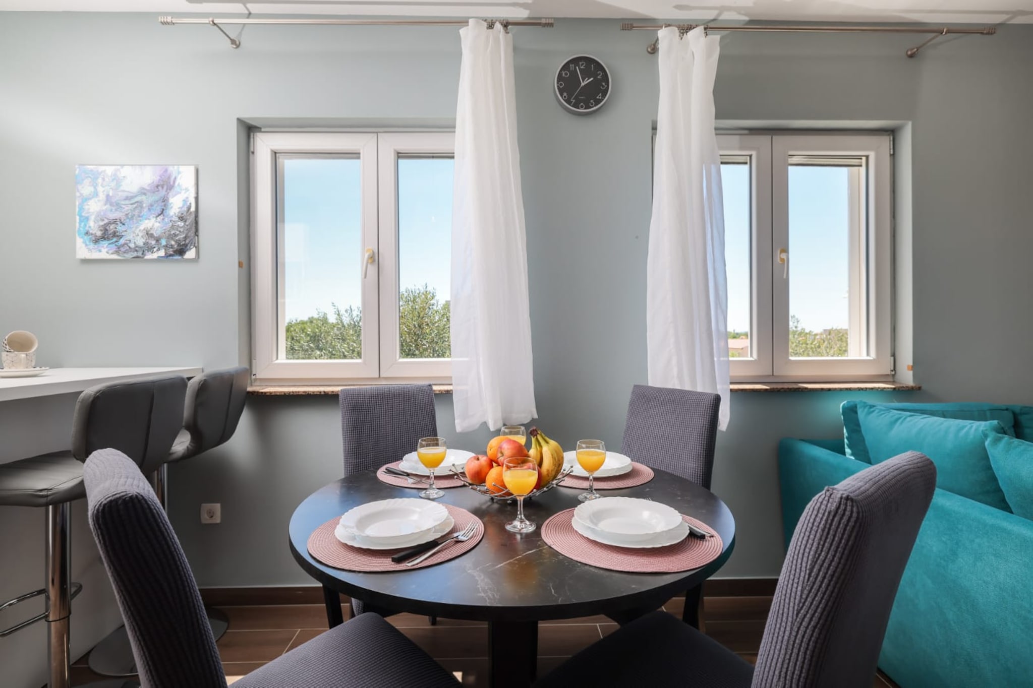 Luxury Apartments Sun@Set - One bedroom apartment-Eetkamer