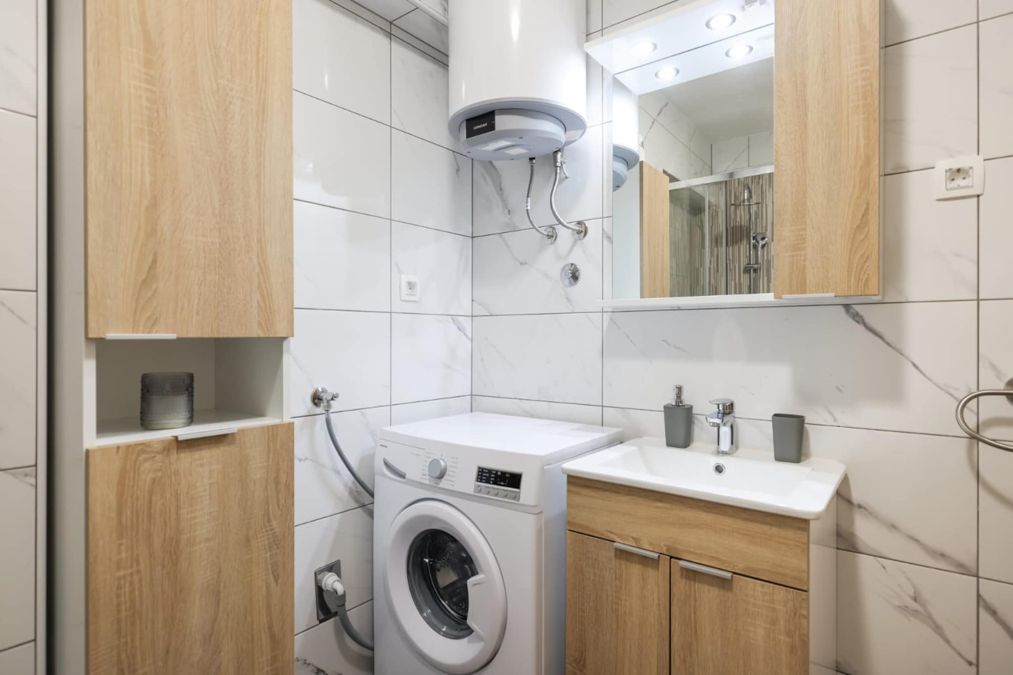 Luxury Apartments Sun@Set - One bedroom apartment-Badkamer