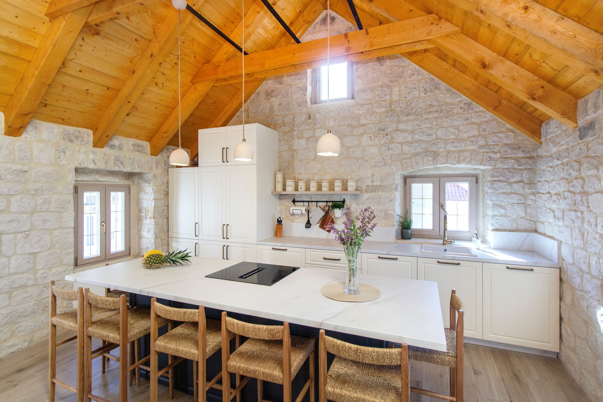 Stone House Trogir-Eetkamer