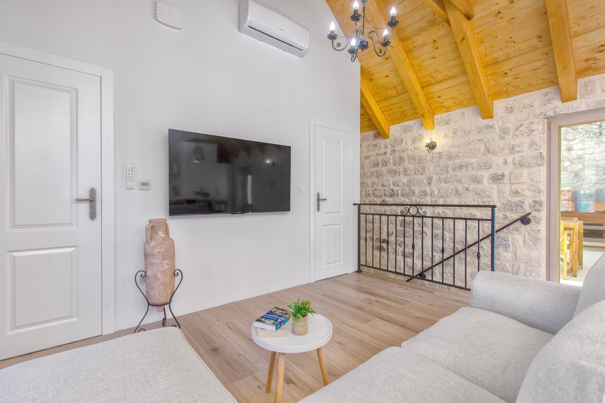 Stone House Trogir-Woonkamer