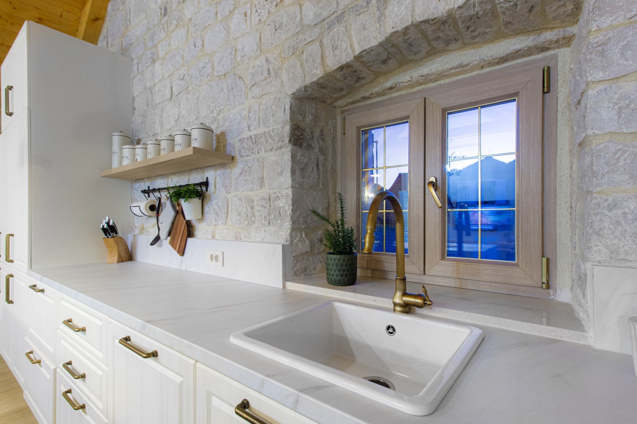 Stone House Trogir-Keuken
