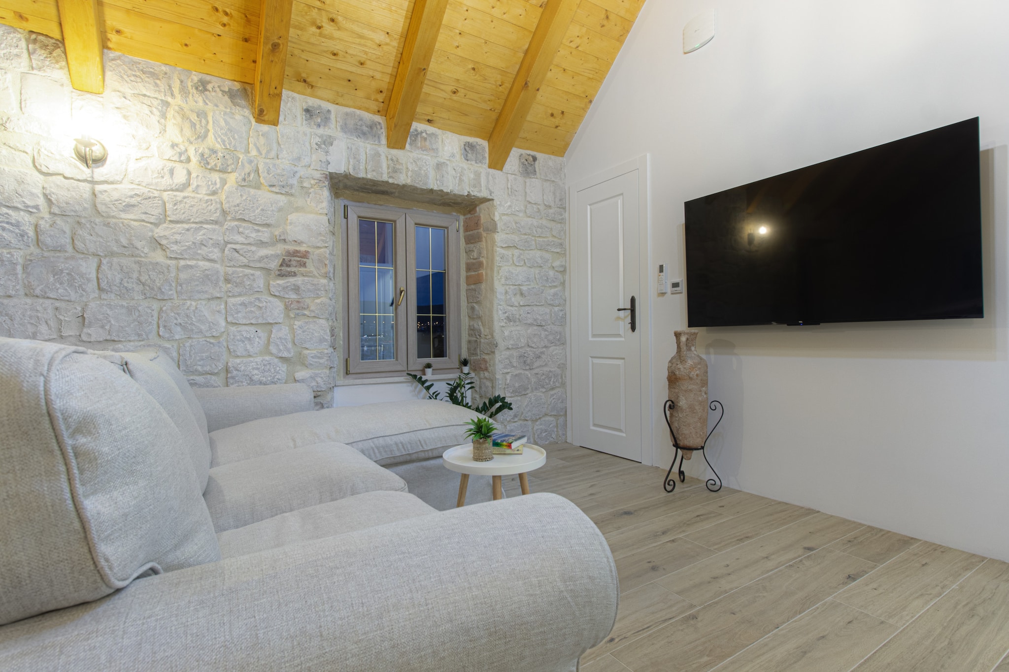 Stone House Trogir-Woonkamer