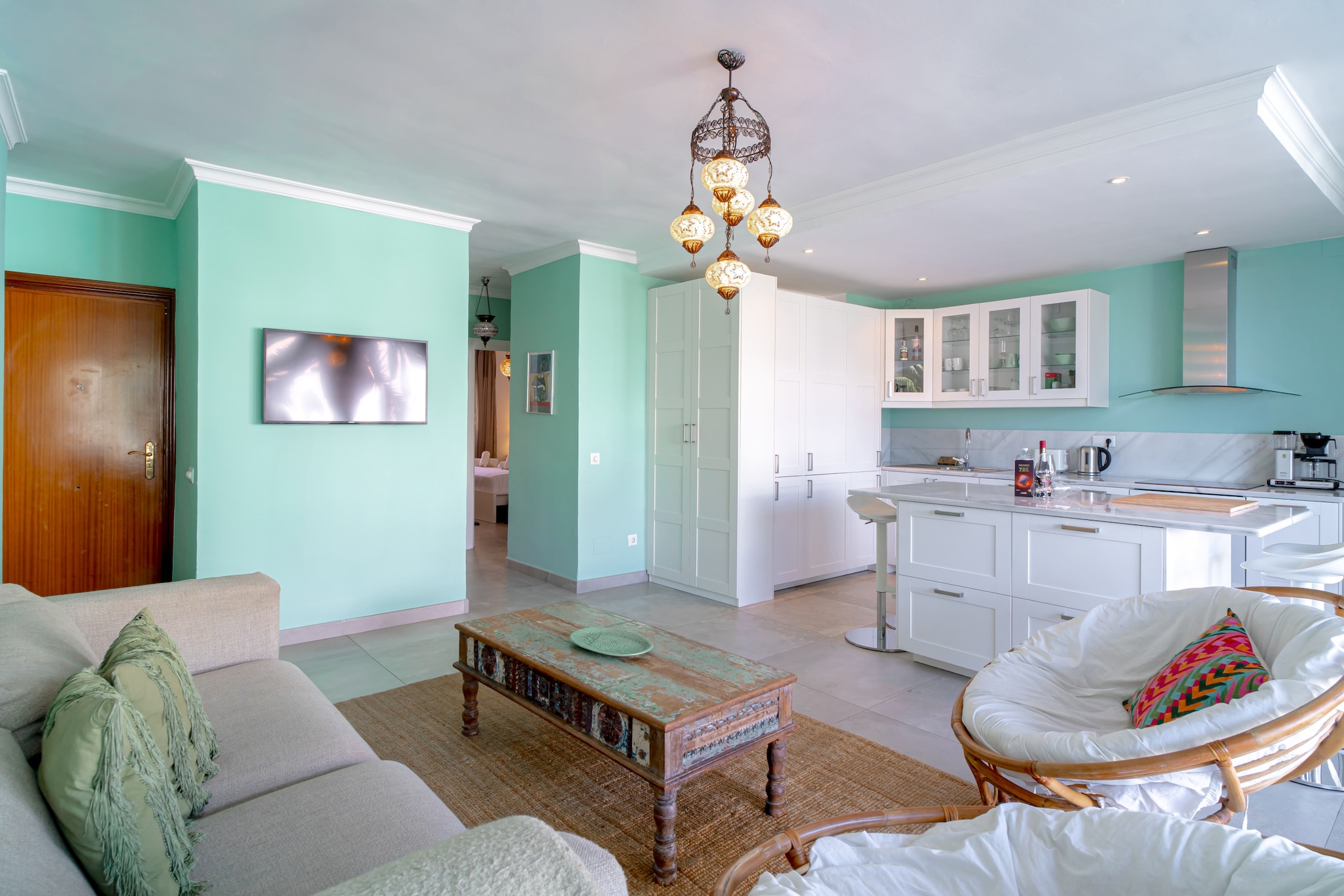Carabeo 20 Apartment by Casasol-Wohnzimmer