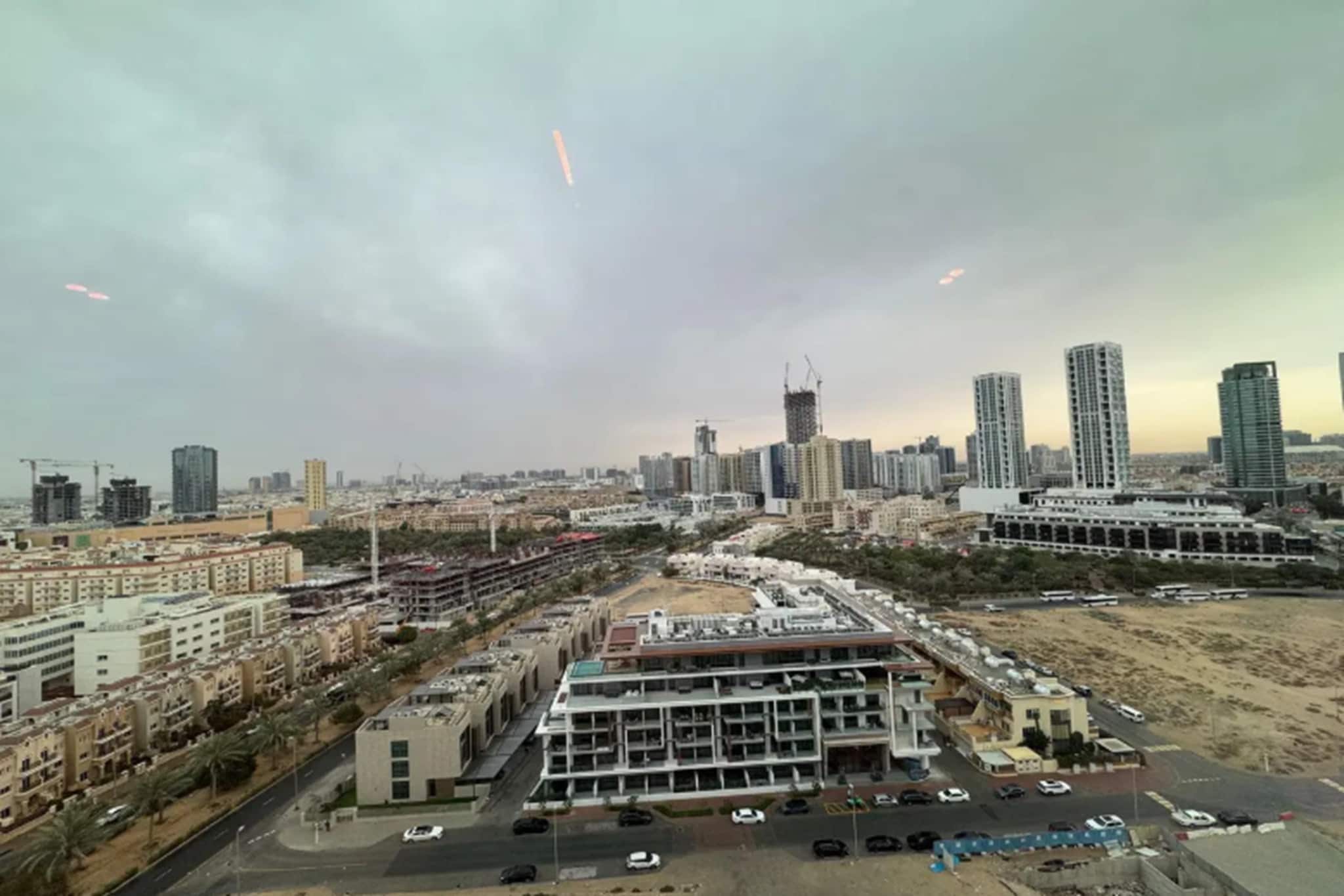 Welcome to OYO HOME 1480, a modern 1-bedroom apartment located in the heart of Jumeirah Village Circle (JVC), Dubai. Built in 2024, this premium home offers guests a fresh, stylish stay with all the essentials for a comfortable and convenient visit.

The apartment features free Wi-Fi in all rooms, ensuring you stay connected whether you’re working remotely or unwinding with your favorite shows. For your peace of mind, the property is equipped with CCTV surveillance in all key areas, including the lobby, reception, exterior, and common spaces.Though the property does not offer on-site dining or room service, guests can enjoy access to recreational amenities, including a swimming pool and terrace – perfect for relaxing or catching some sun. Other thoughtful touches include key card access, a security alarm, and lockers for added security.Street and self-parking are available free of charge, making it convenient for those traveling by car. The property is cash and credit card friendly, and daily housekeeping is available for a fee to ensure a tidy and refreshed space.

While traditional services such as a front desk operate on limited hours, the staff speak English and Hindi, ready to assist when needed.