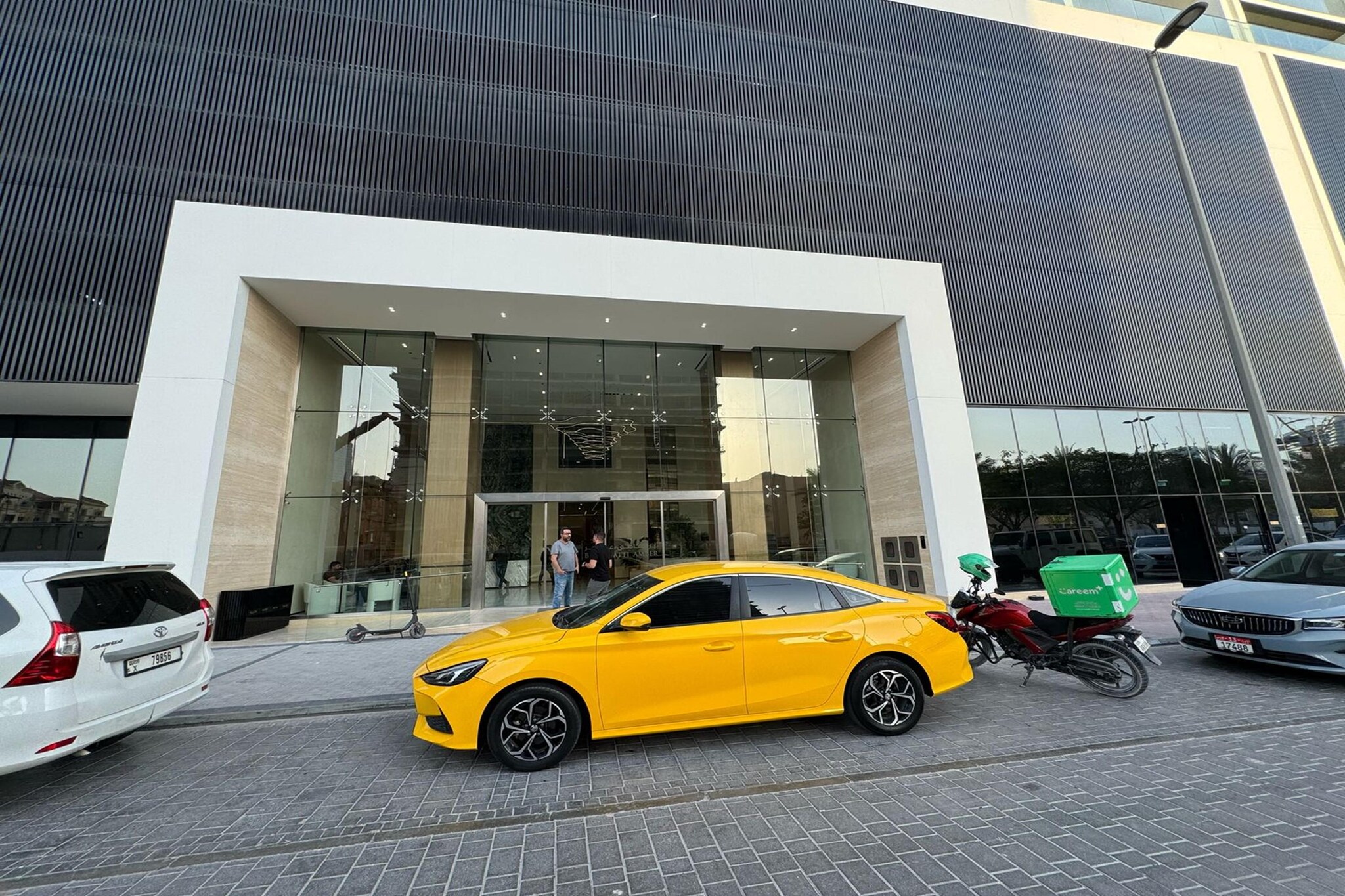 Ground floor: (bedroom(double bed, TV, seating area, fridge, air conditioning, Towels incl., telephone), bathroom(shower, washbasin, toilet, bidet))\n\nsun loungers, parking, swimming pool, fitness equipment