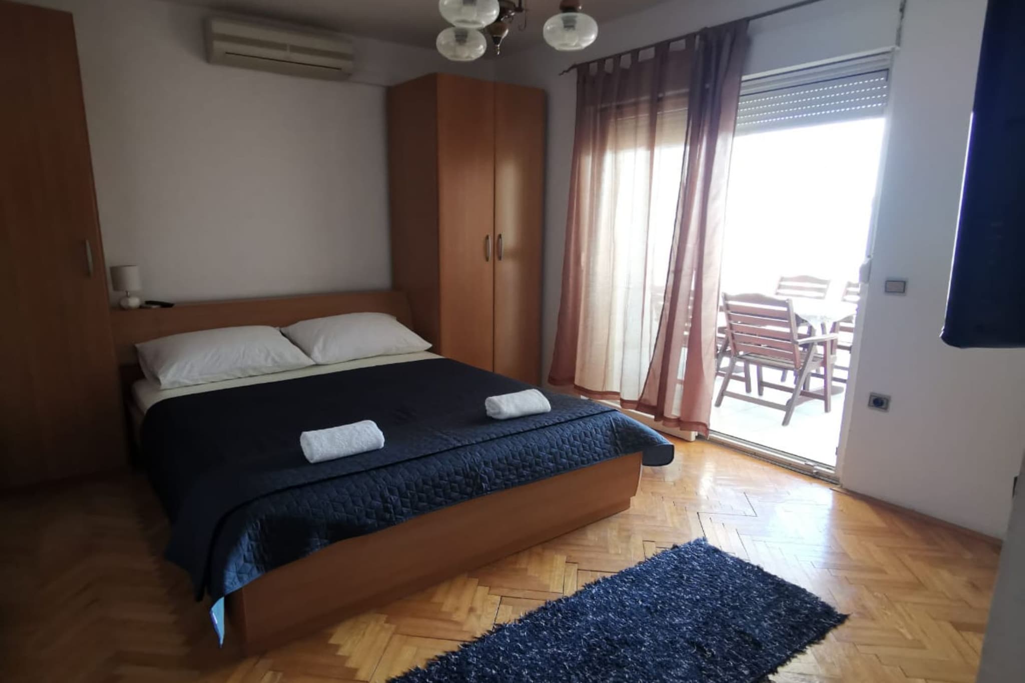 Three Bedroom Apartment with Terrace and  Sea View-Slaapkamer