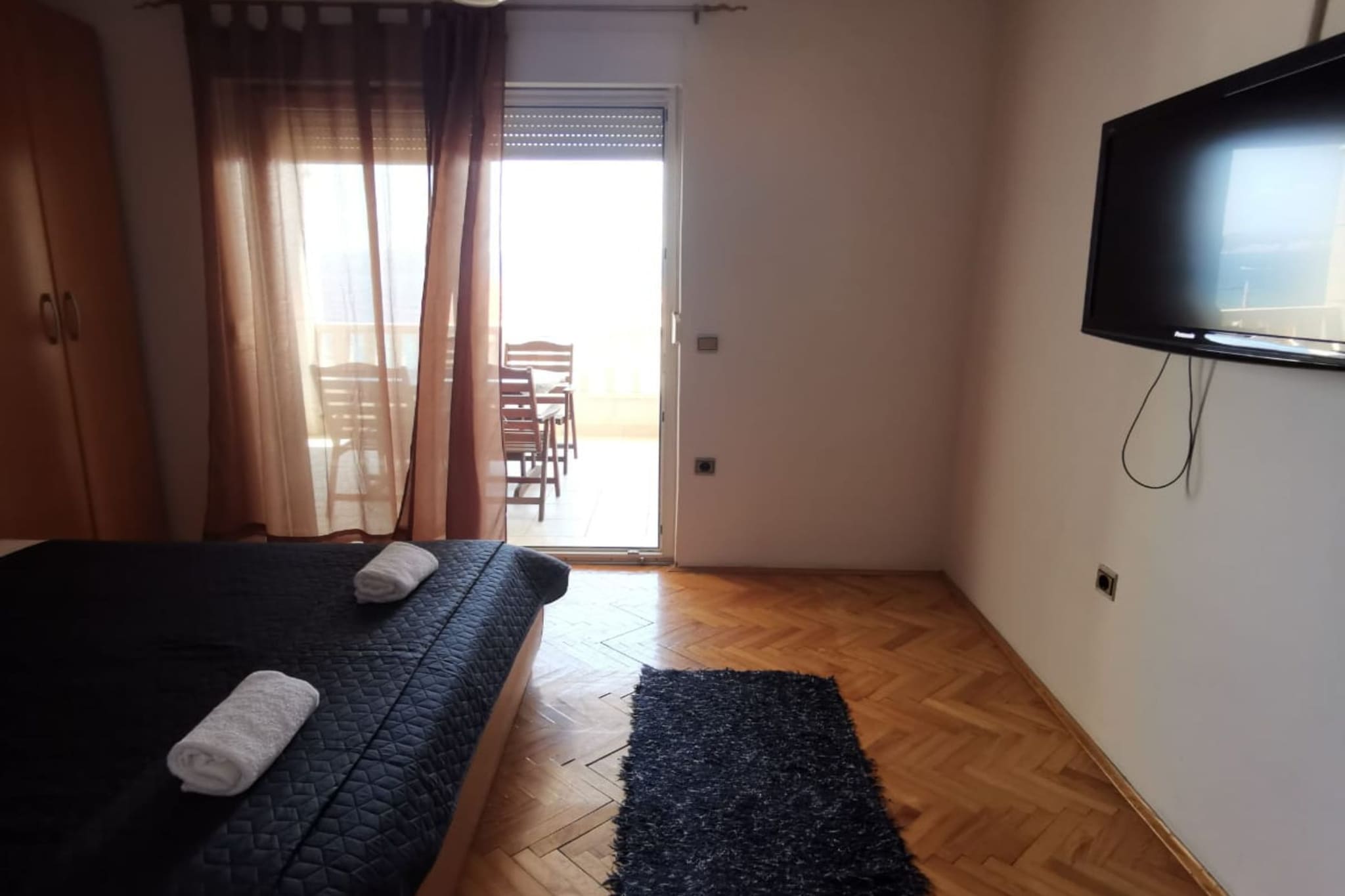 Three Bedroom Apartment with Terrace and  Sea View-Slaapkamer