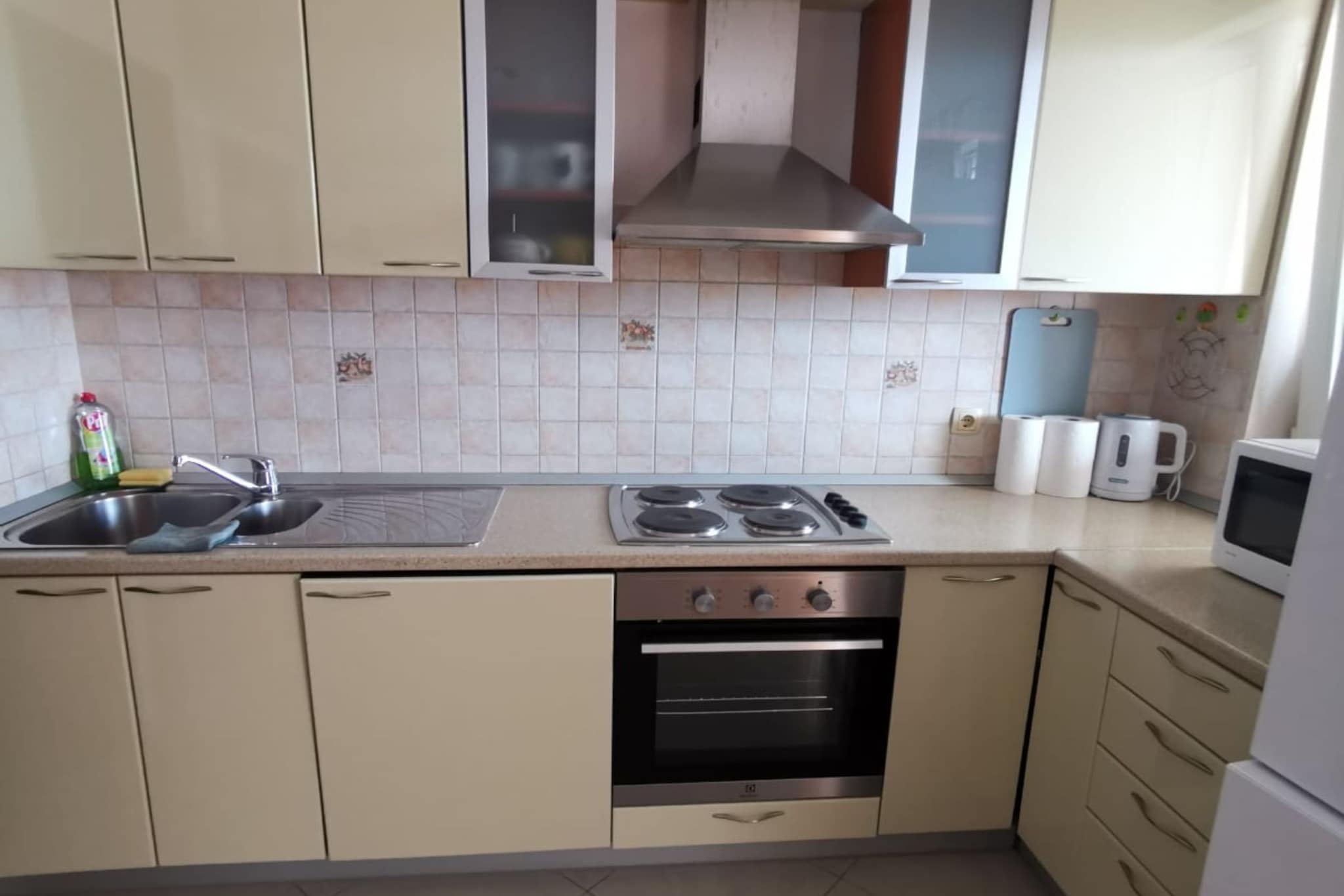 Three Bedroom Apartment with Terrace and  Sea View-Keuken