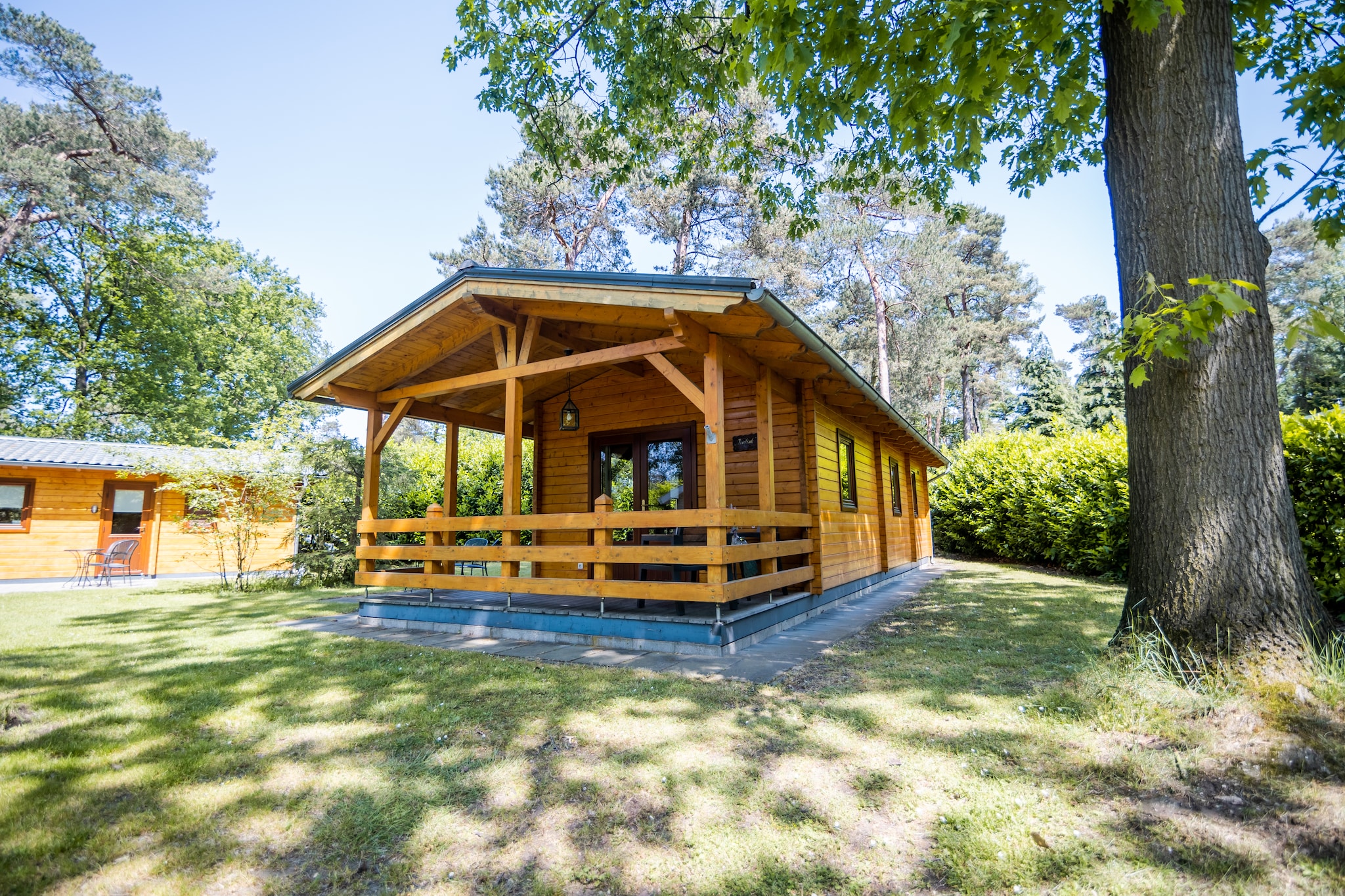 2-persoons wellness lodge-Terrasbalkon