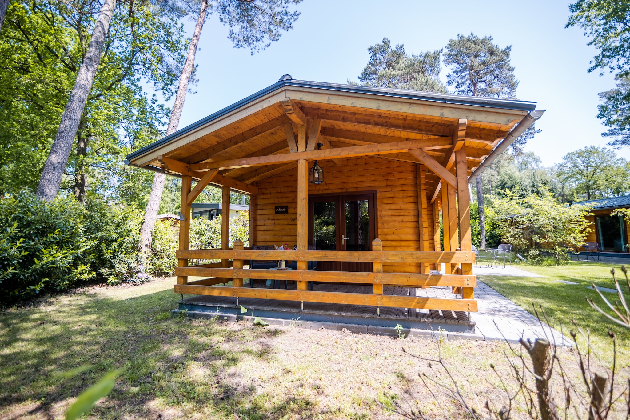 2-persoons wellness lodge-Terrasbalkon