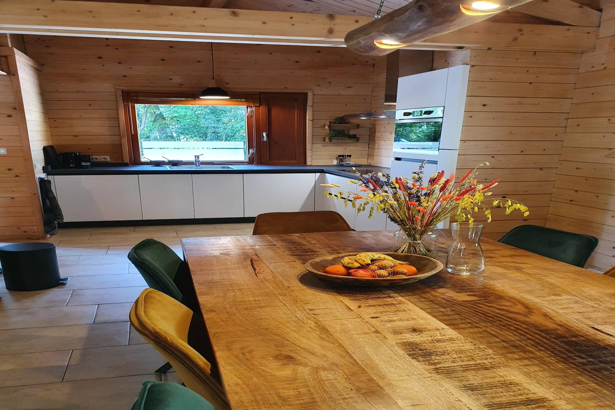 6-persoons luxe bosvilla Casa Madeira-Keuken