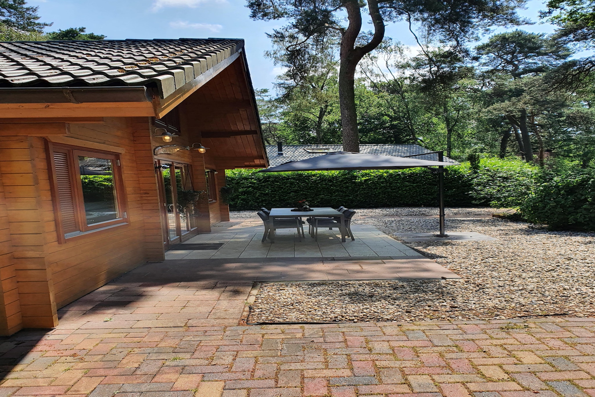 6-persoons luxe bosvilla Casa Madeira-Terrasbalkon