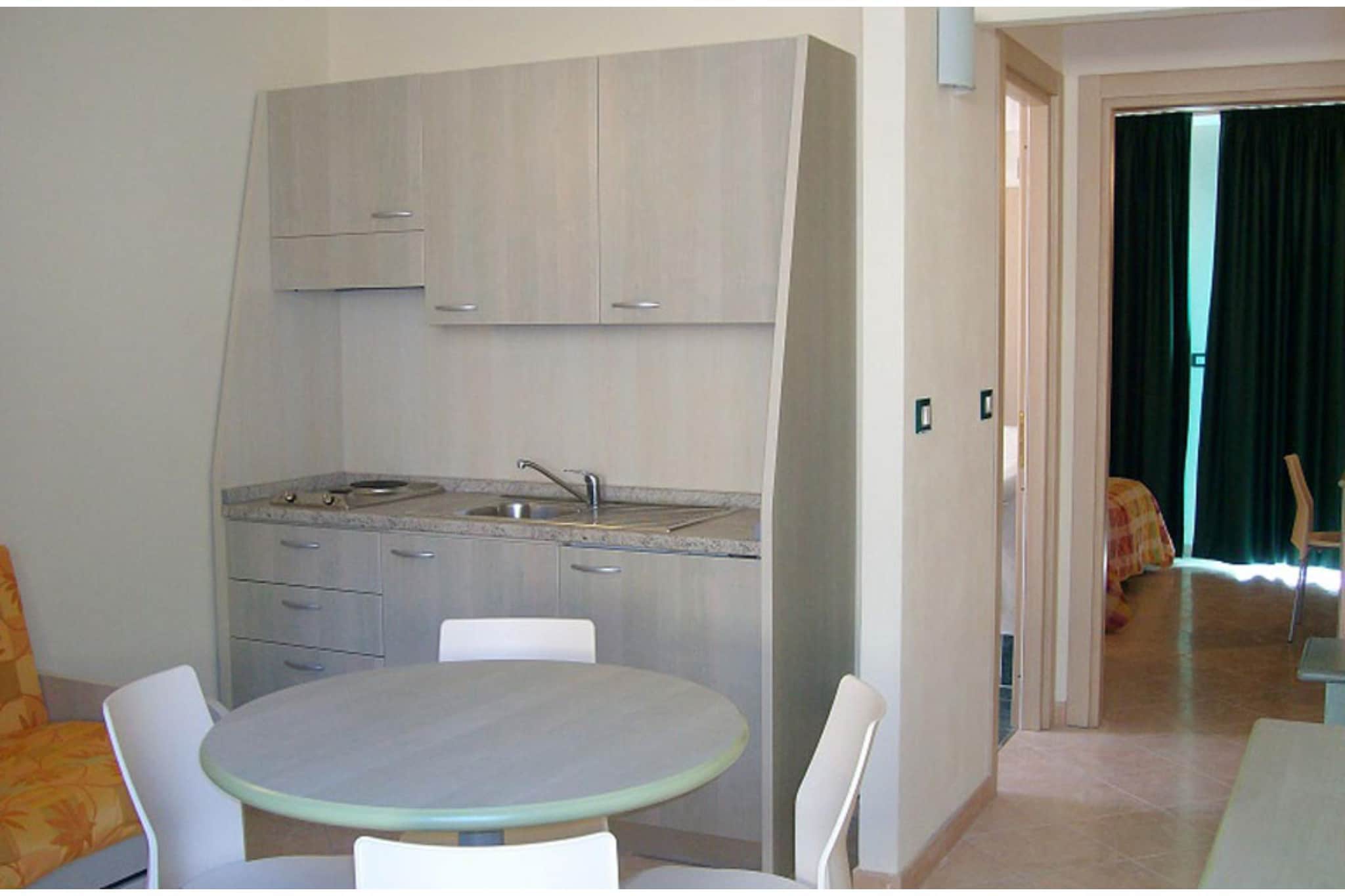 Villaggio Borgoverde TWO-ROOM APARTMENT 4 PAX - B4-Keuken