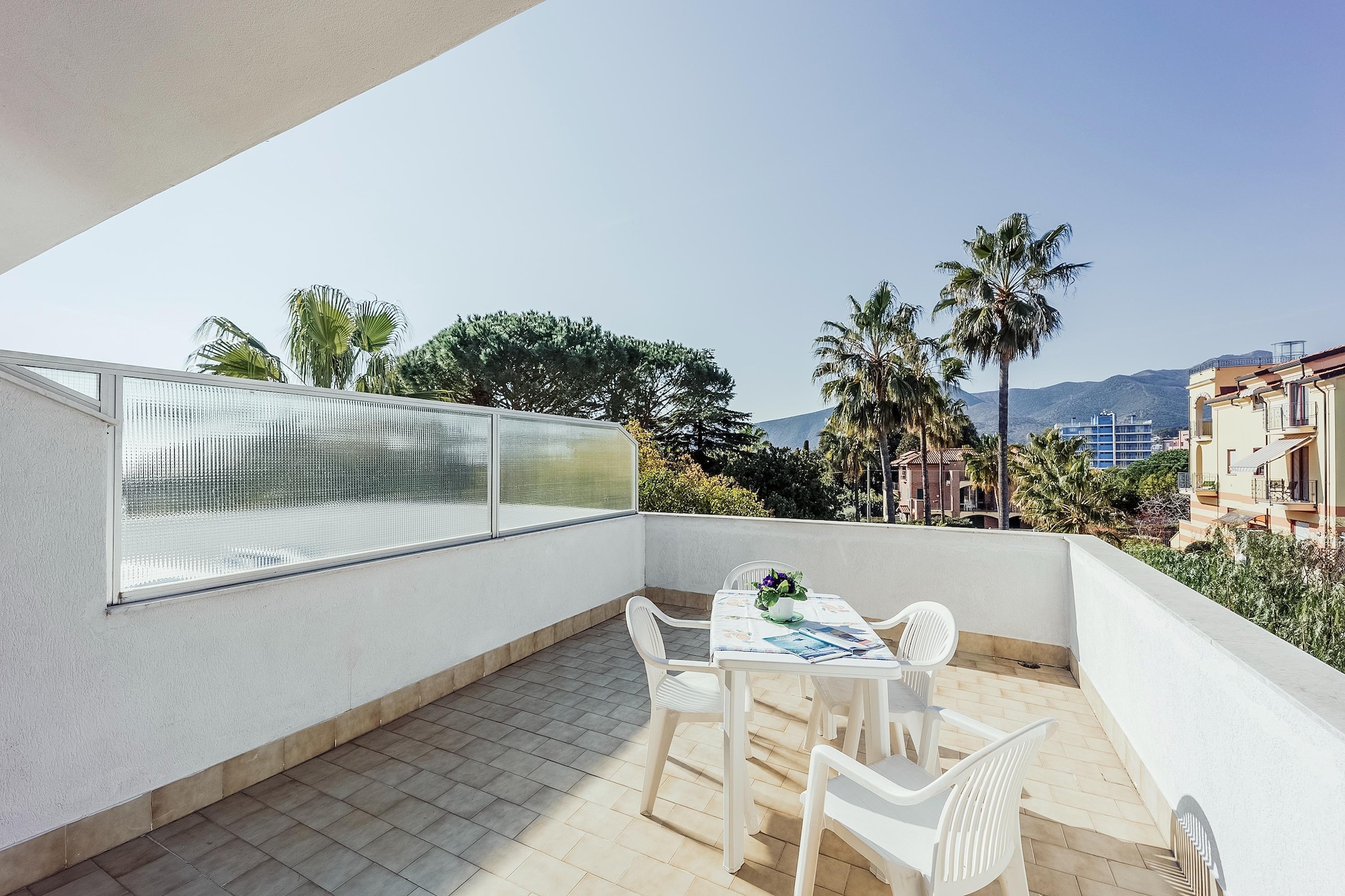 Residence Villa Paola TWO-ROOM APT 4 PAX  2 CHD - B421-Terrasbalkon