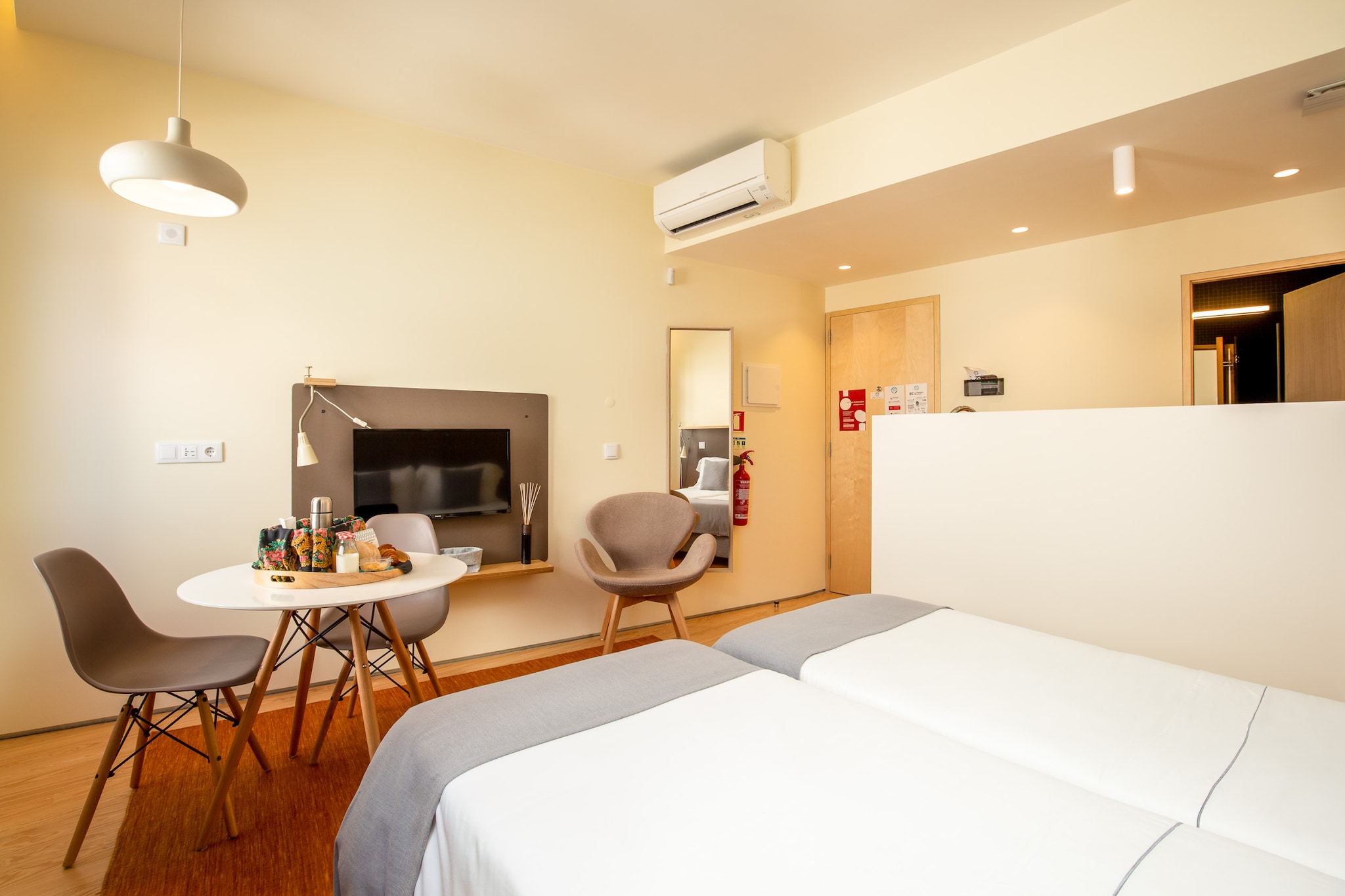 Feel Porto Codeçal Studio 1.1-Schlafzimmer