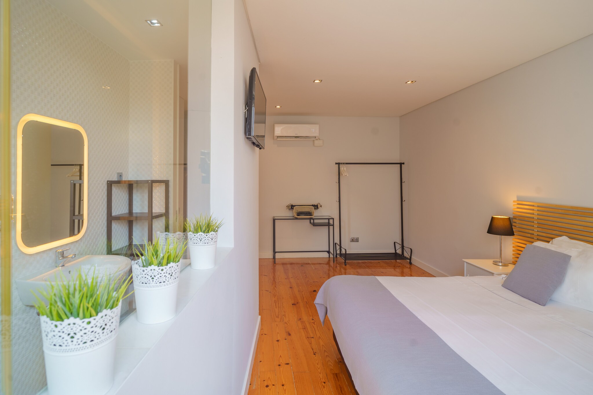 Feel Porto Downtown Poets Flat-Slaapkamer