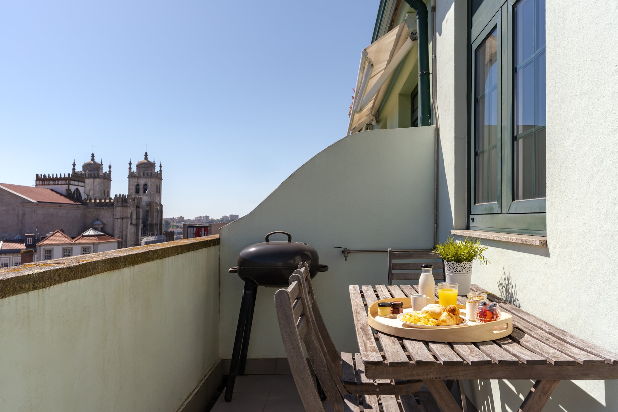 Feel Porto Historic Boutique Flat-Terrasse