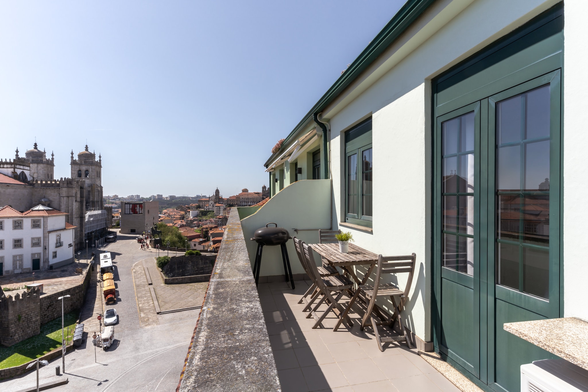 Feel Porto Historic Boutique Flat-Terrasse