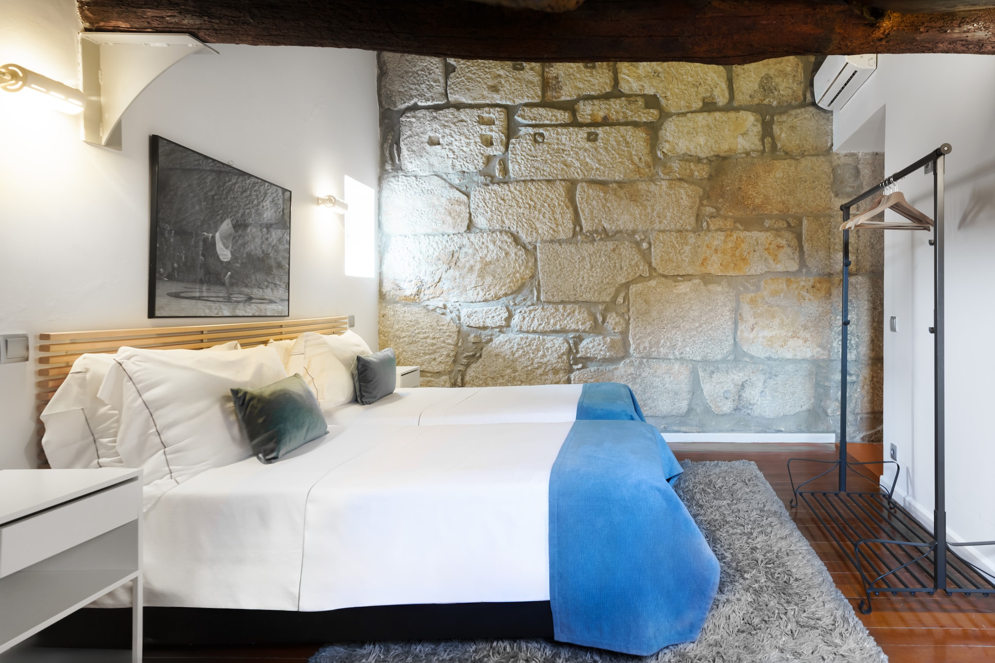 Feel Porto Ribeira Vintage Duplex-Schlafzimmer