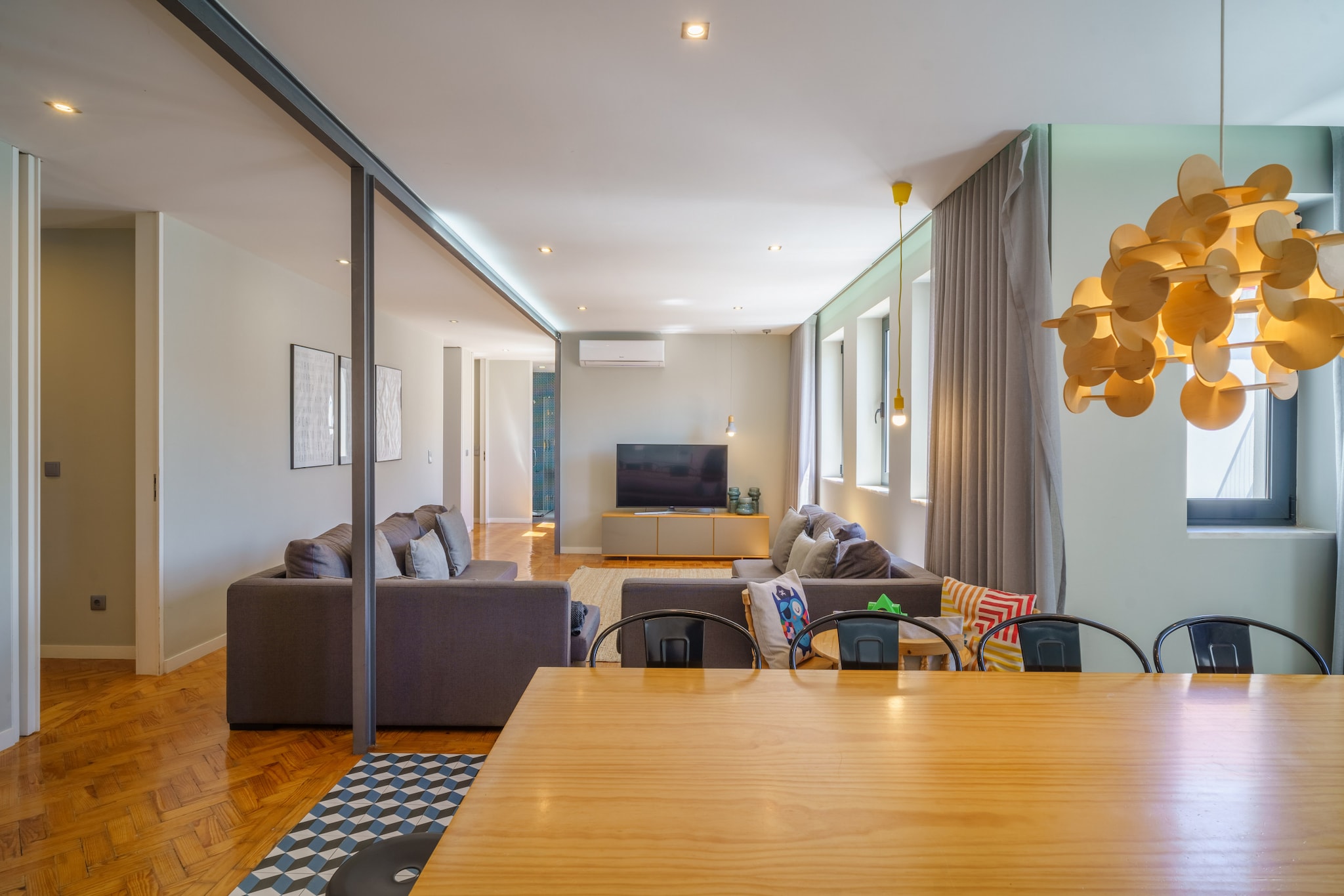 Feel Porto Vintage Townhouse-Woonkamer