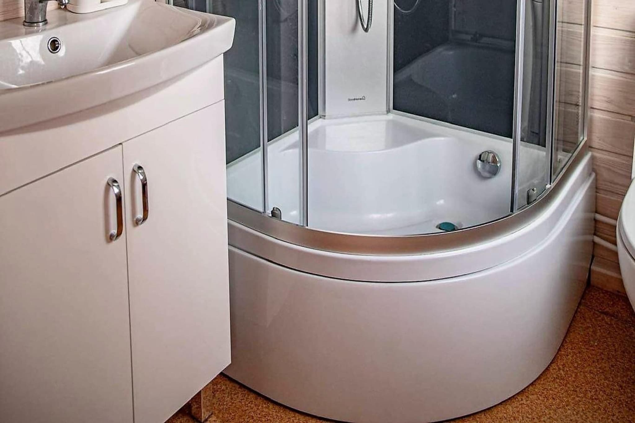 Domki Aquarius - 2 osoby - Badezimmer