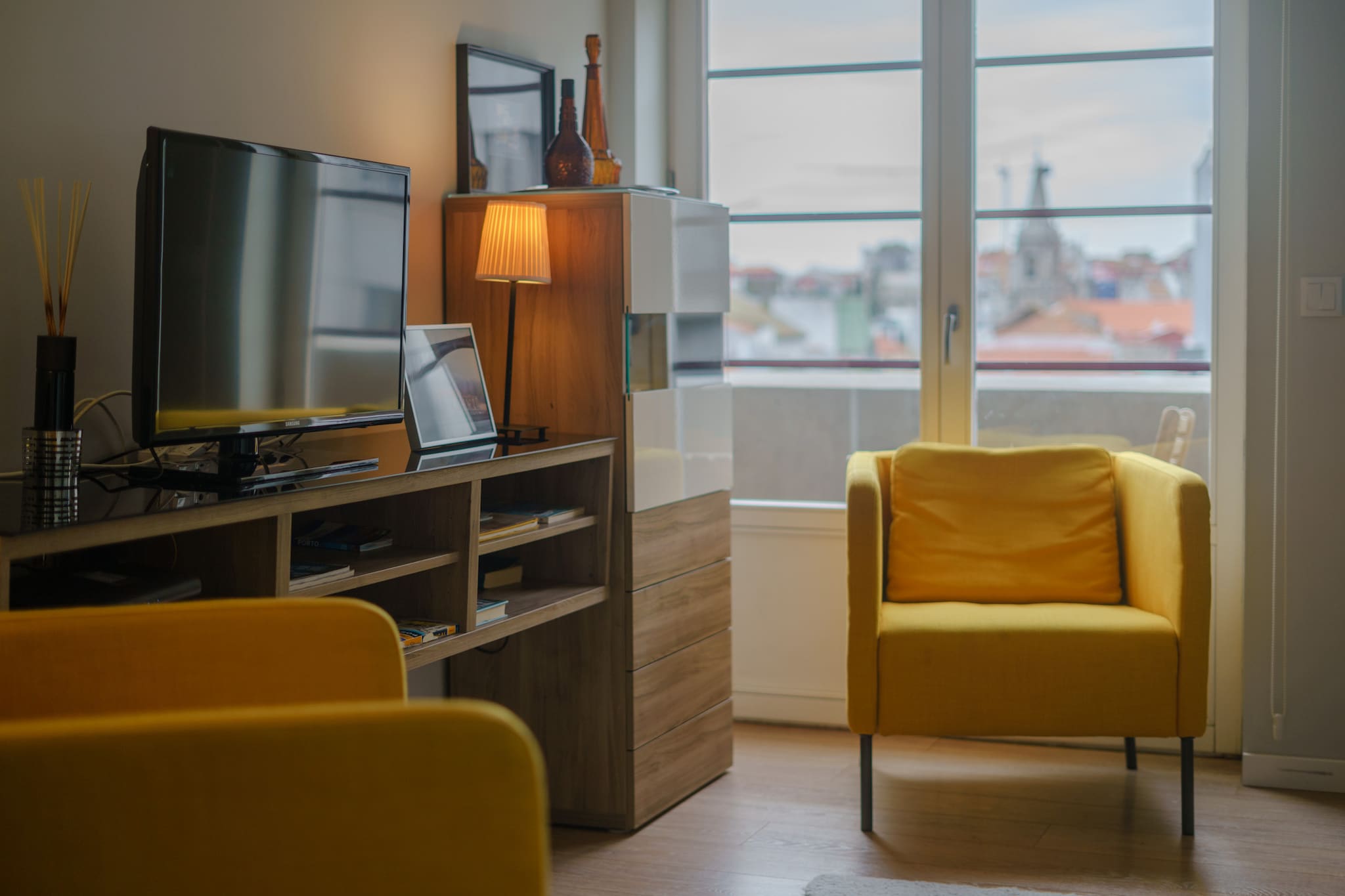 Feel Porto Downtown City Roofs-Woonkamer