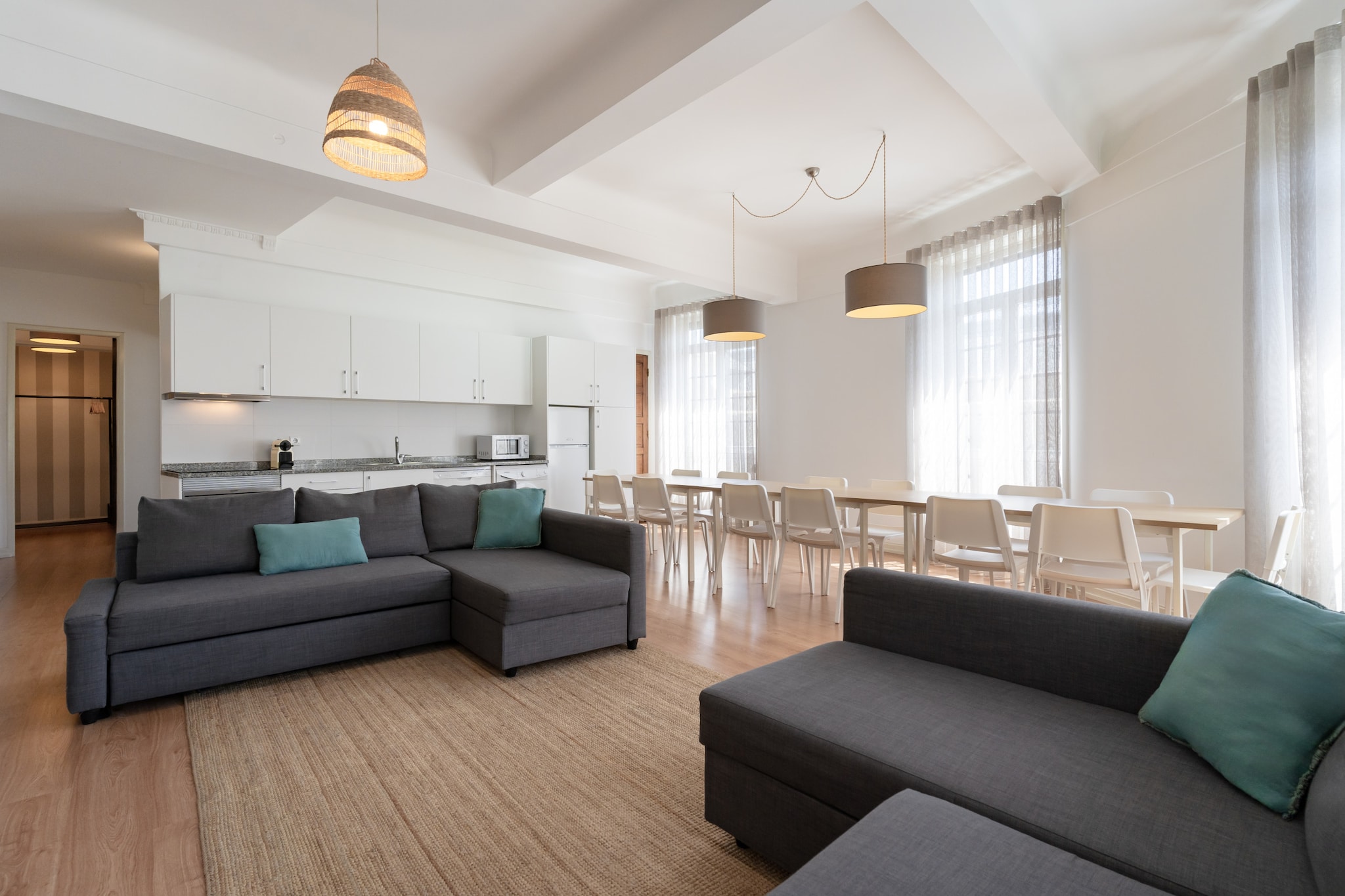 Feel Porto Downtown Luxury Retreat-Woonkamer