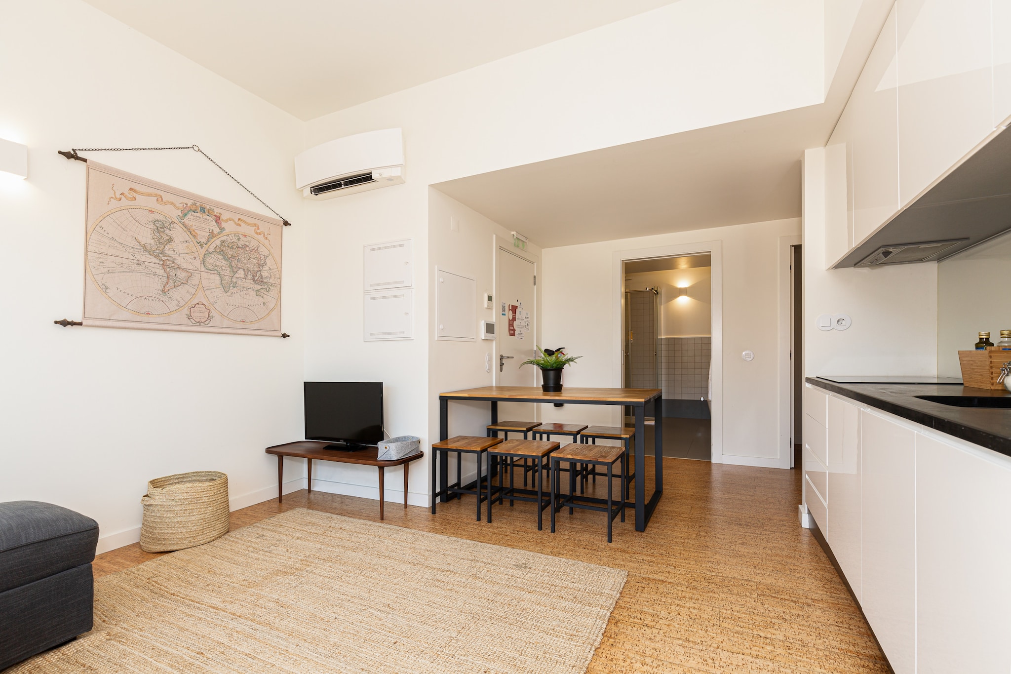 Galerias Fashion Nightlife Flat-Woonkamer