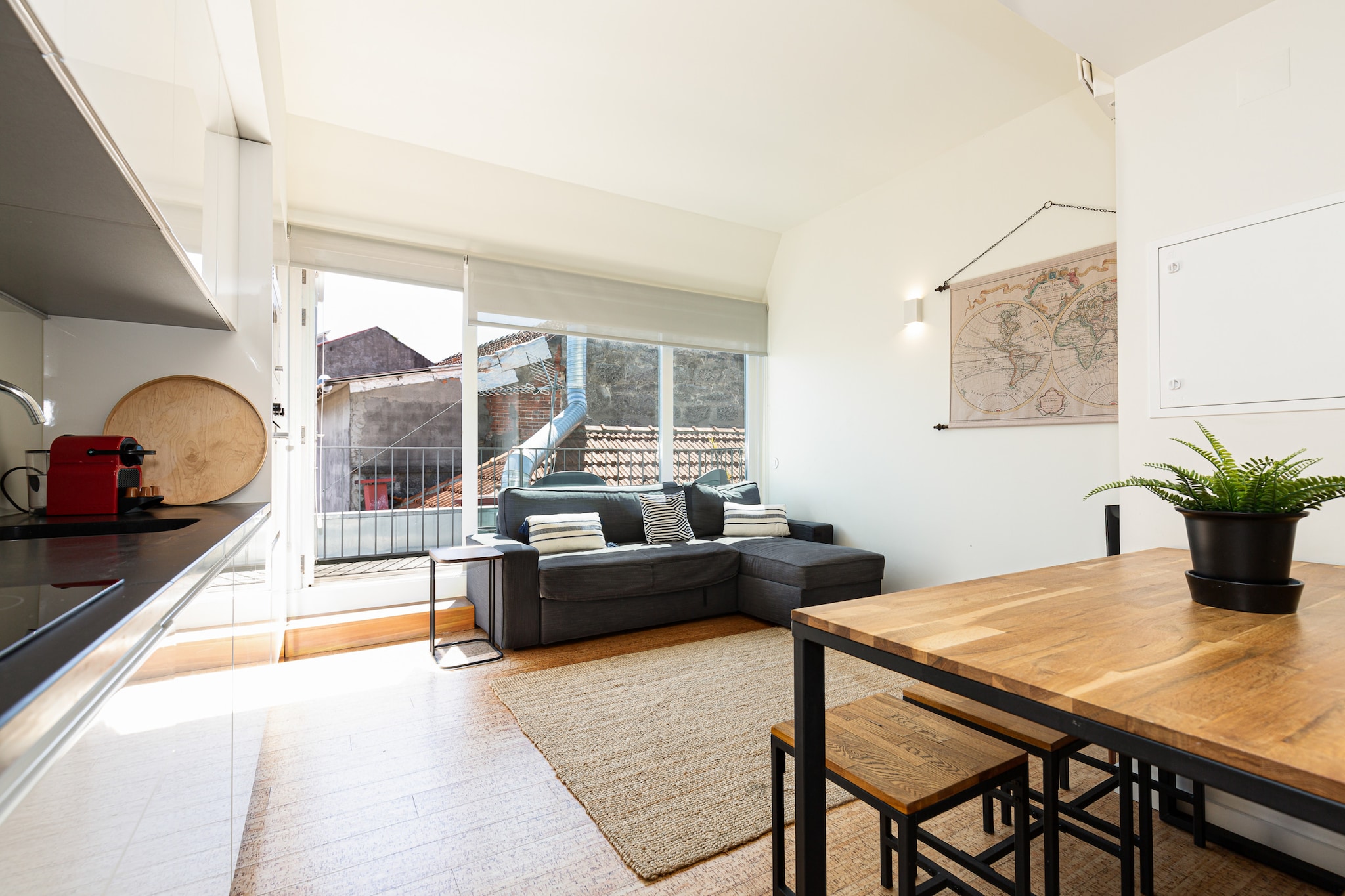 Galerias Fashion Nightlife Flat-Woonkamer