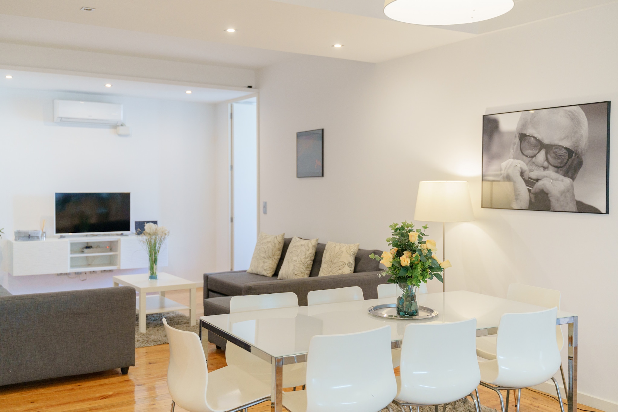 Feel Porto Photo Downtown Flat-Woonkamer