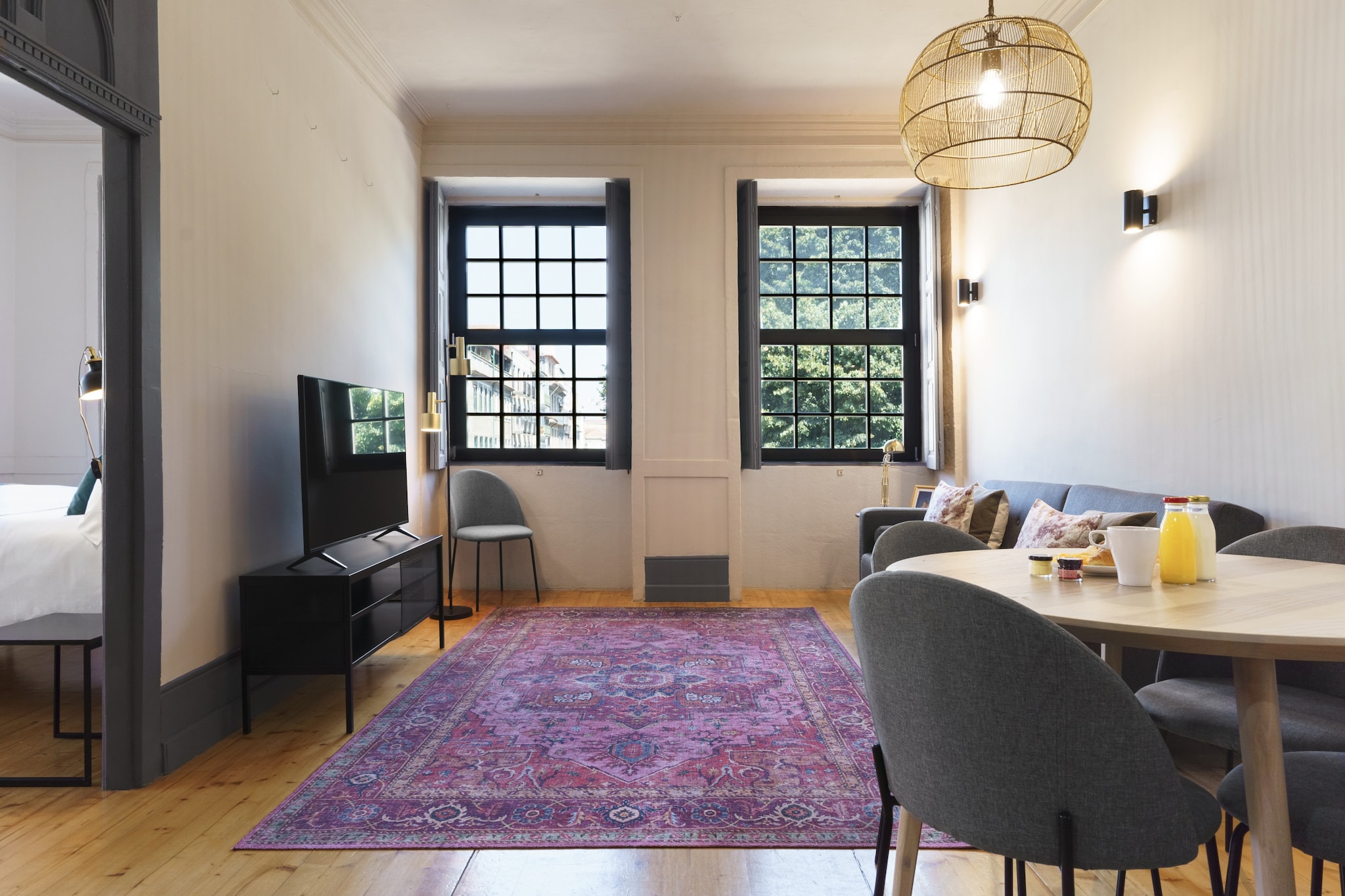 Feel Porto Antique Poveiros Flat I-Woonkamer