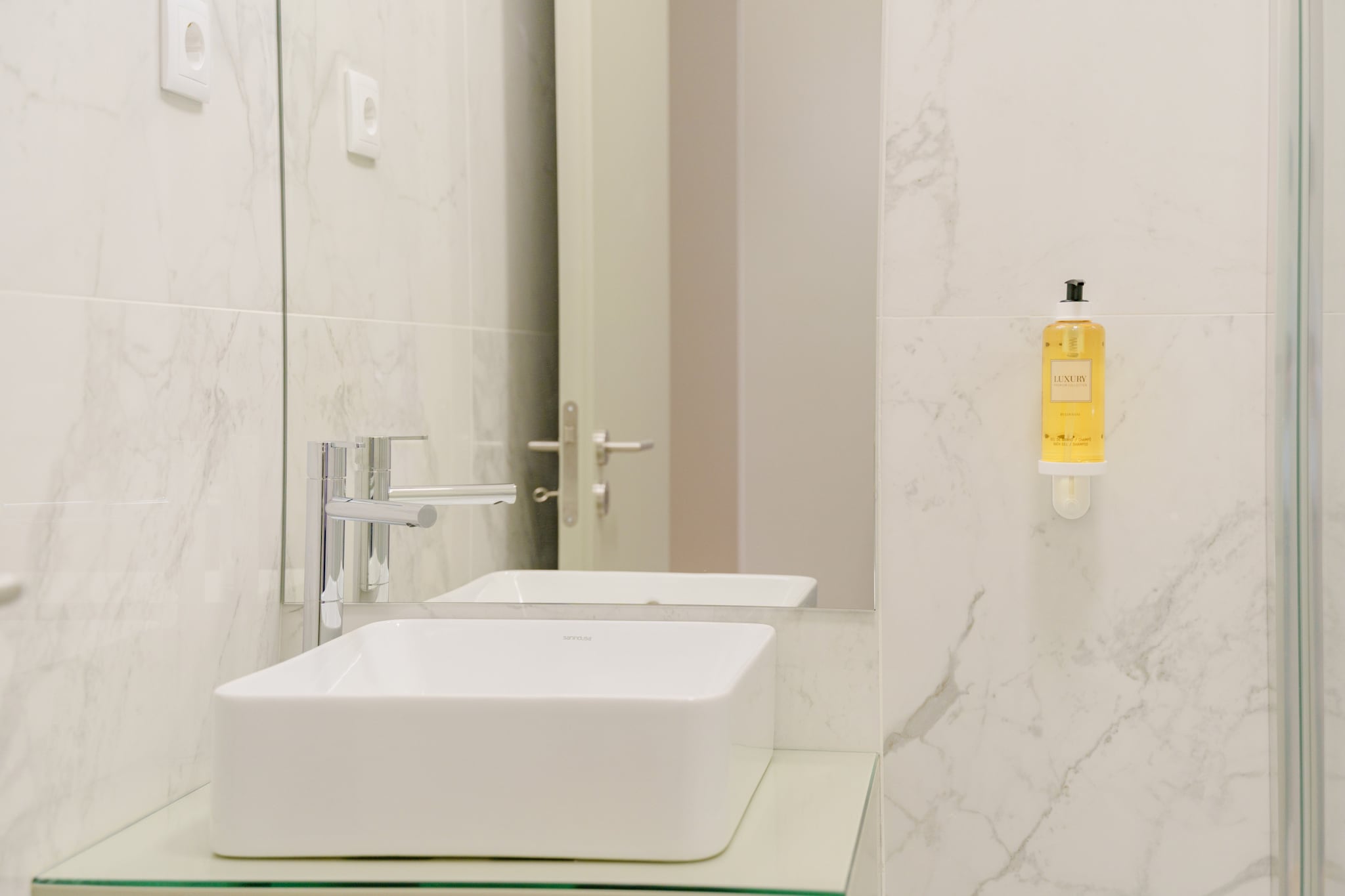 Feel Porto Matosinhos Ocean Flat II-Badkamer