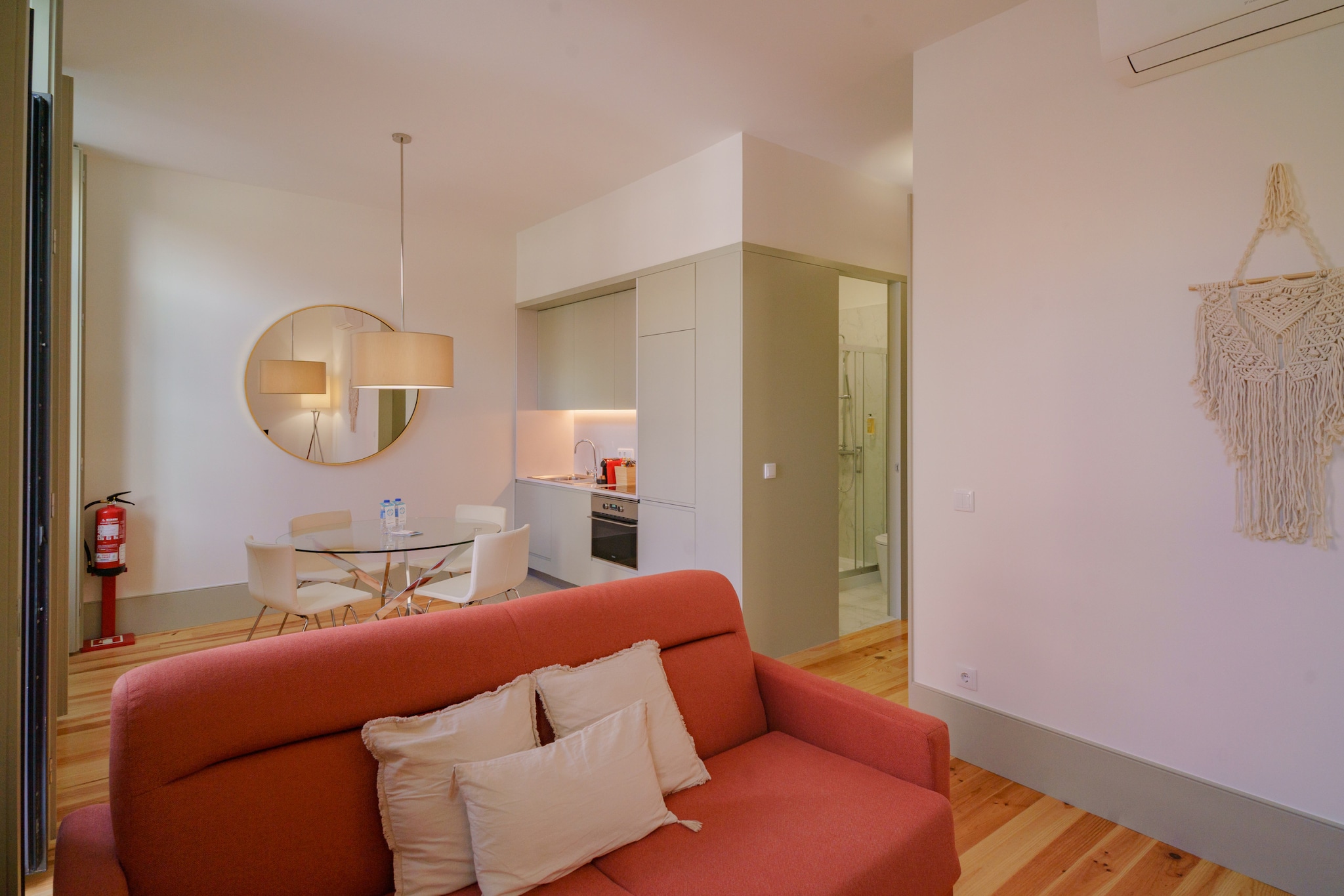 Feel Porto Matosinhos Ocean Flat II-Woonkamer