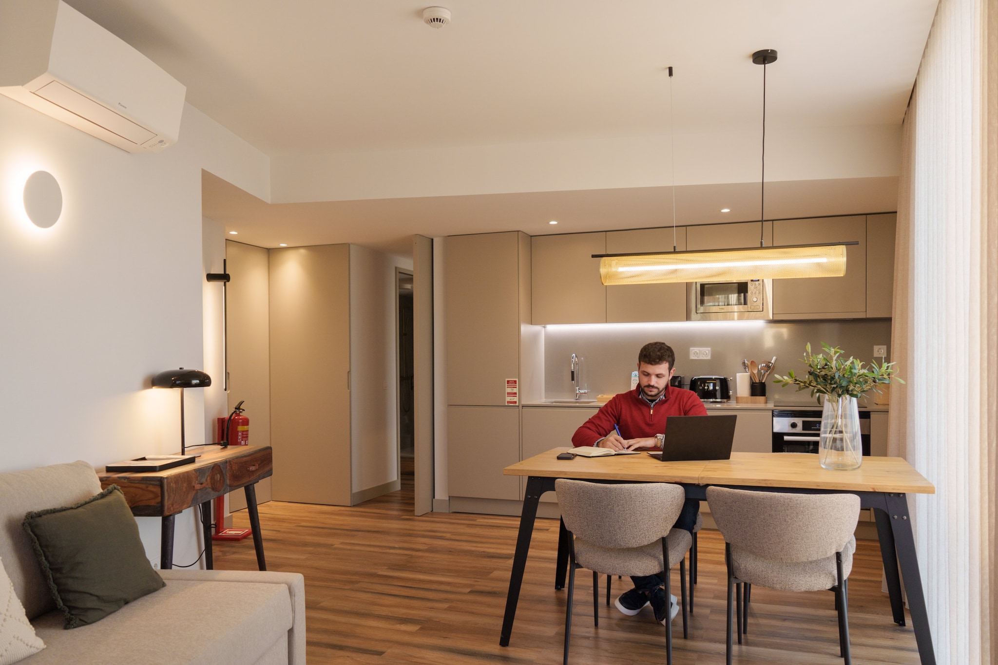 Feel Porto Firmeza Coworking & Flat 1.3-Keuken