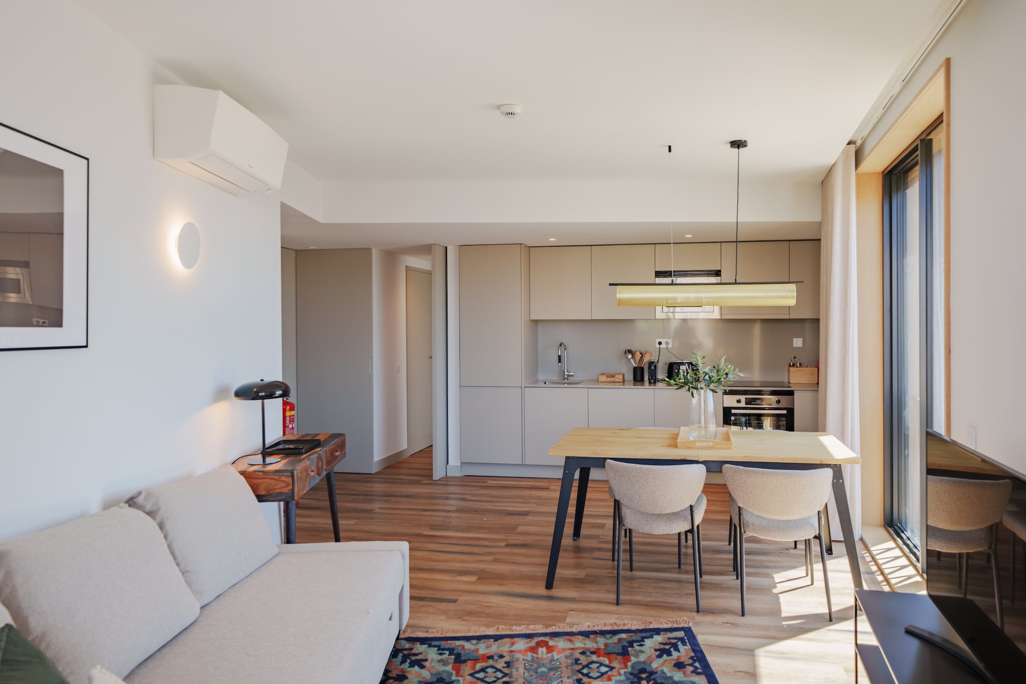 Feel Porto Firmeza Coworking & Flat 1.3-Woonkamer