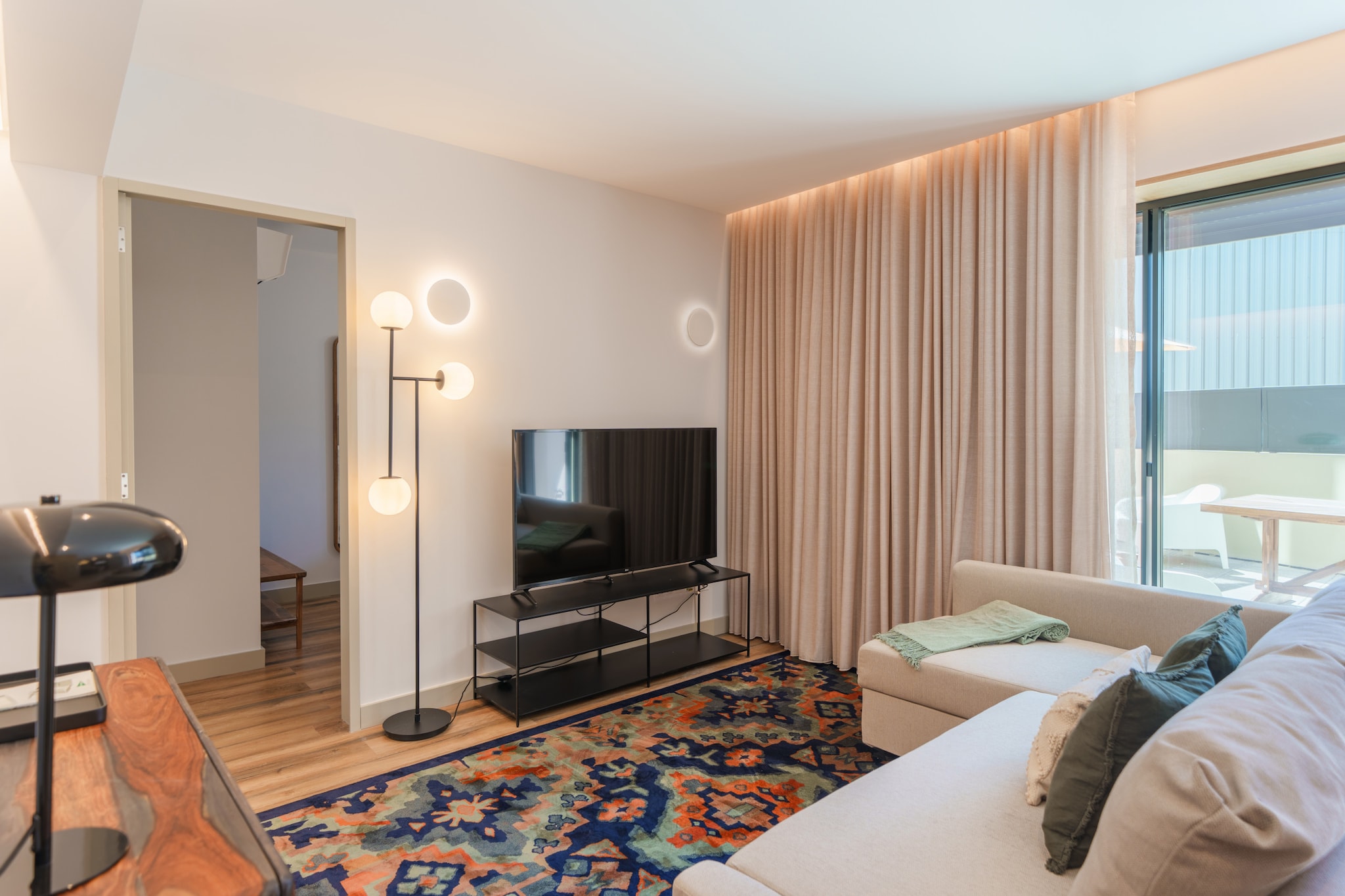 Feel Porto Firmeza Coworking & Flat 2.4-Woonkamer