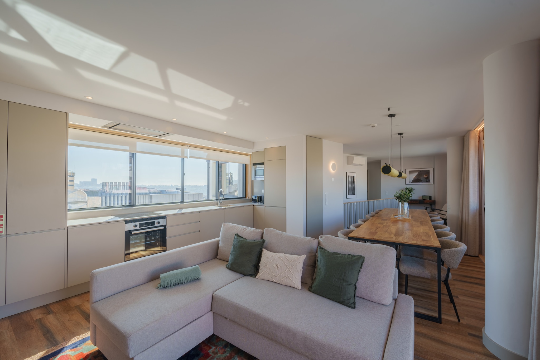 Feel Porto Firmeza Coworking & Flat 4.4-Woonkamer