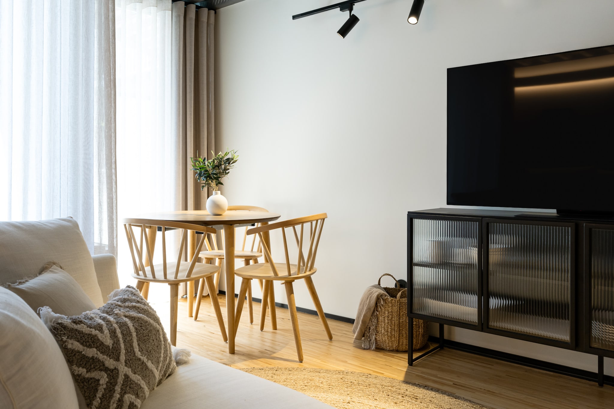 Feel Porto Matosinhos City Flat I-Woonkamer