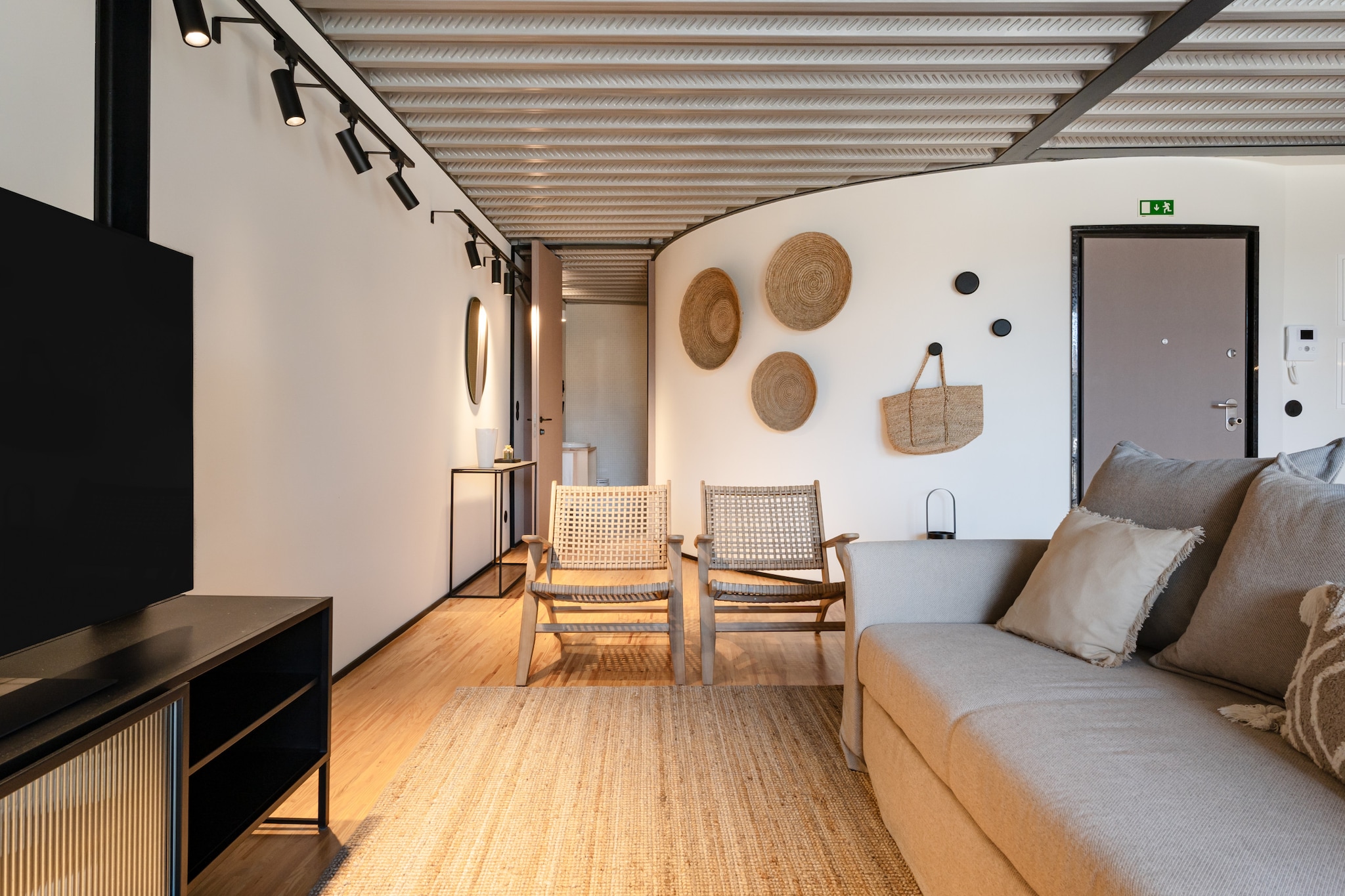 Feel Porto Matosinhos City Flat IV-Woonkamer