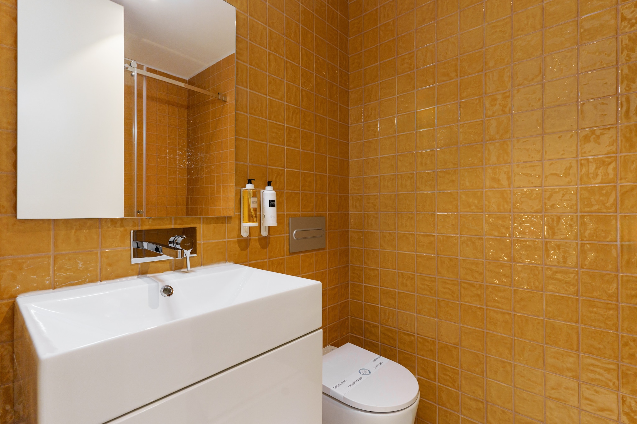 Feel Porto Clérigos Charm Flat 1.1-Badkamer