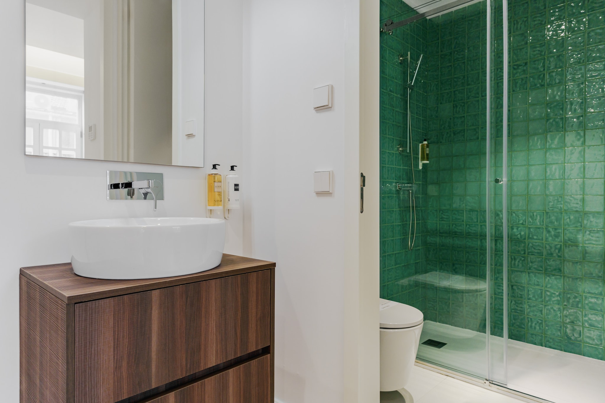 Feel Porto Clérigos Charm Flat 2.2-Badkamer