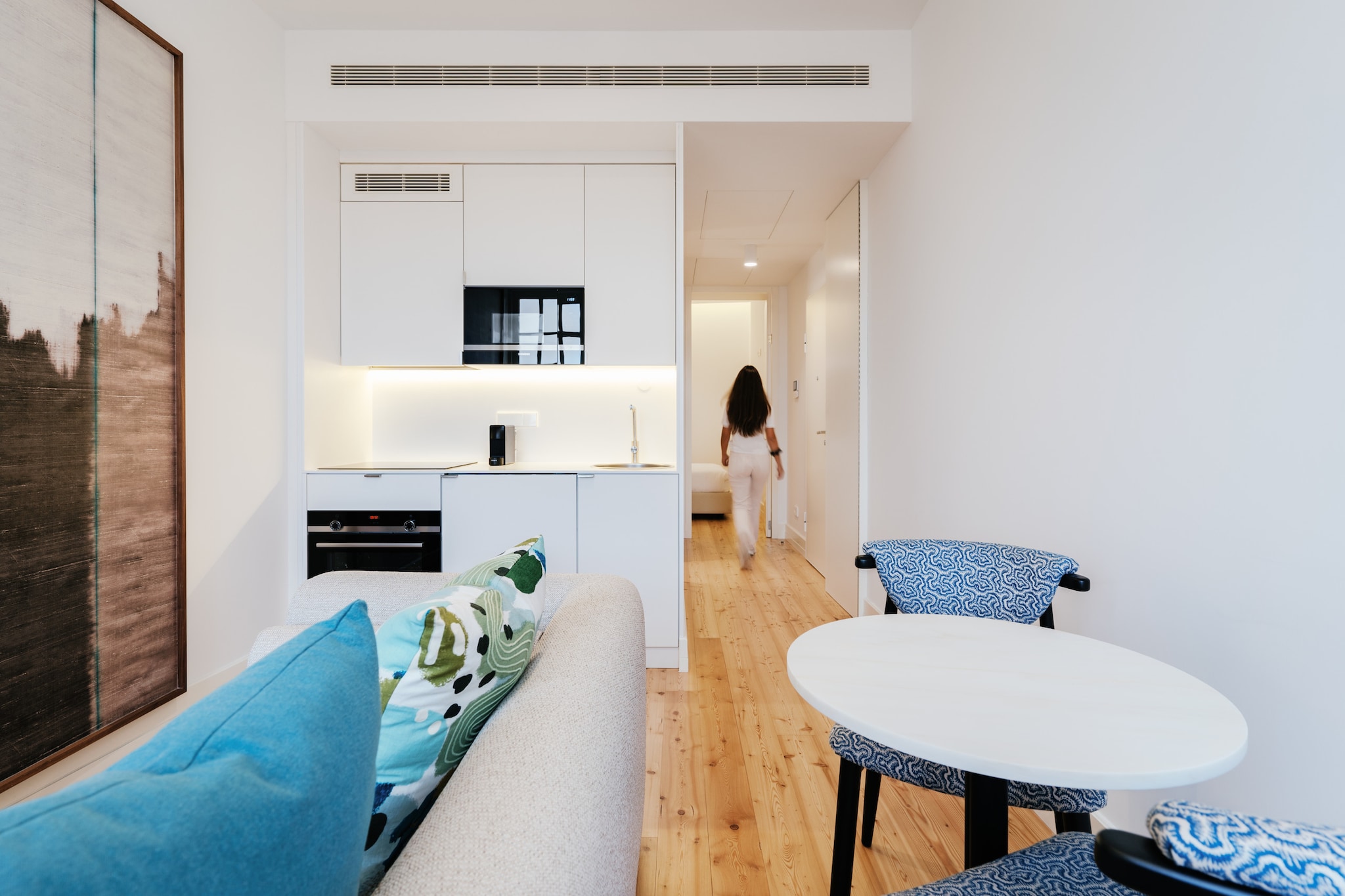 Feel Porto Clérigos Charm Flat 3.3-Woonkamer