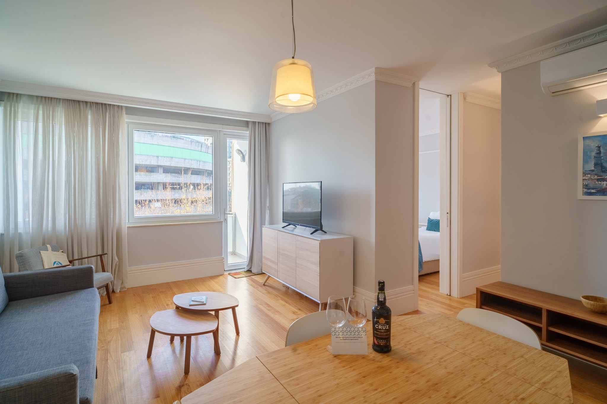 Feel Porto Downtown Charming Apartment II-Woonkamer