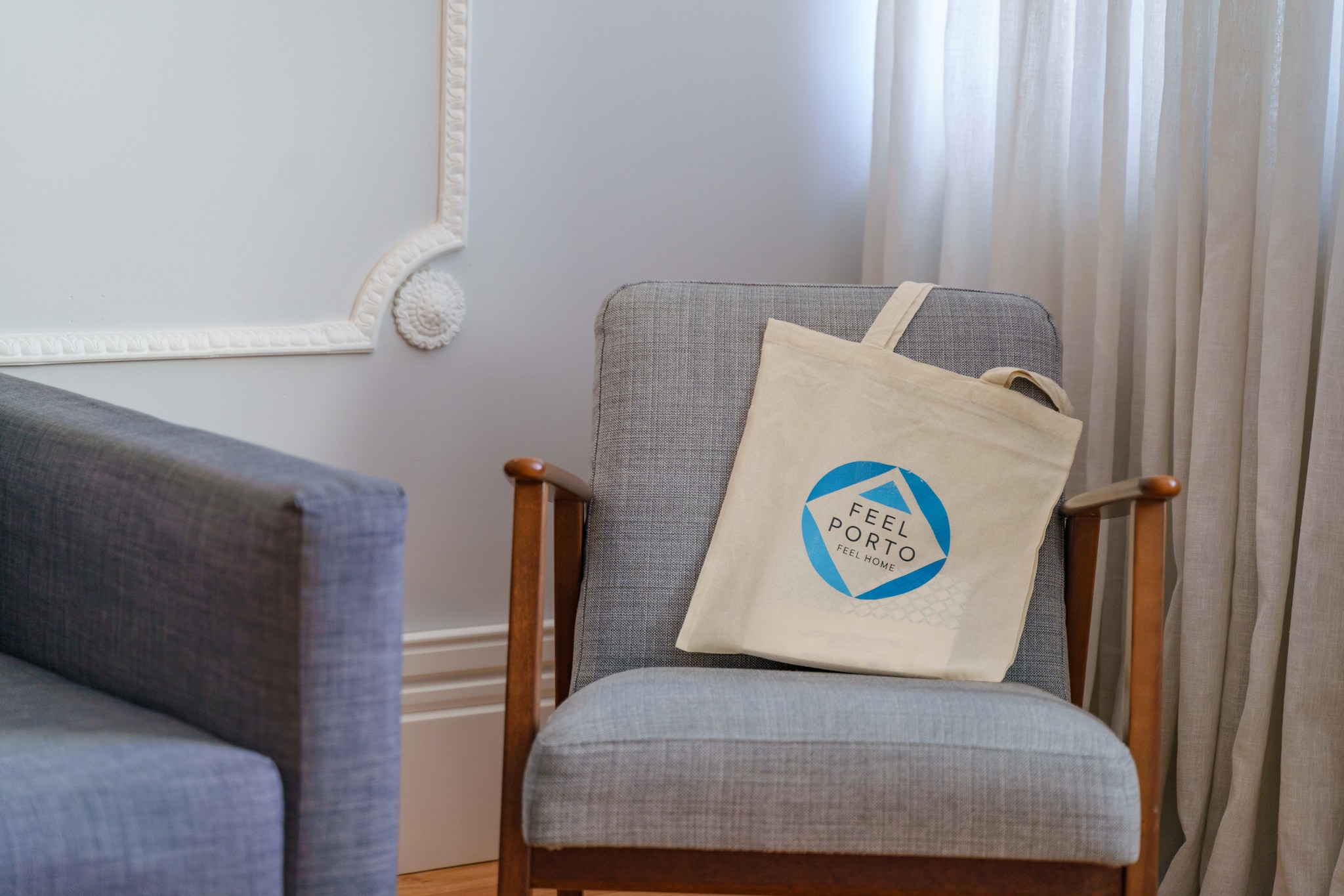 Feel Porto Downtown Charming Apartment II-Woonkamer