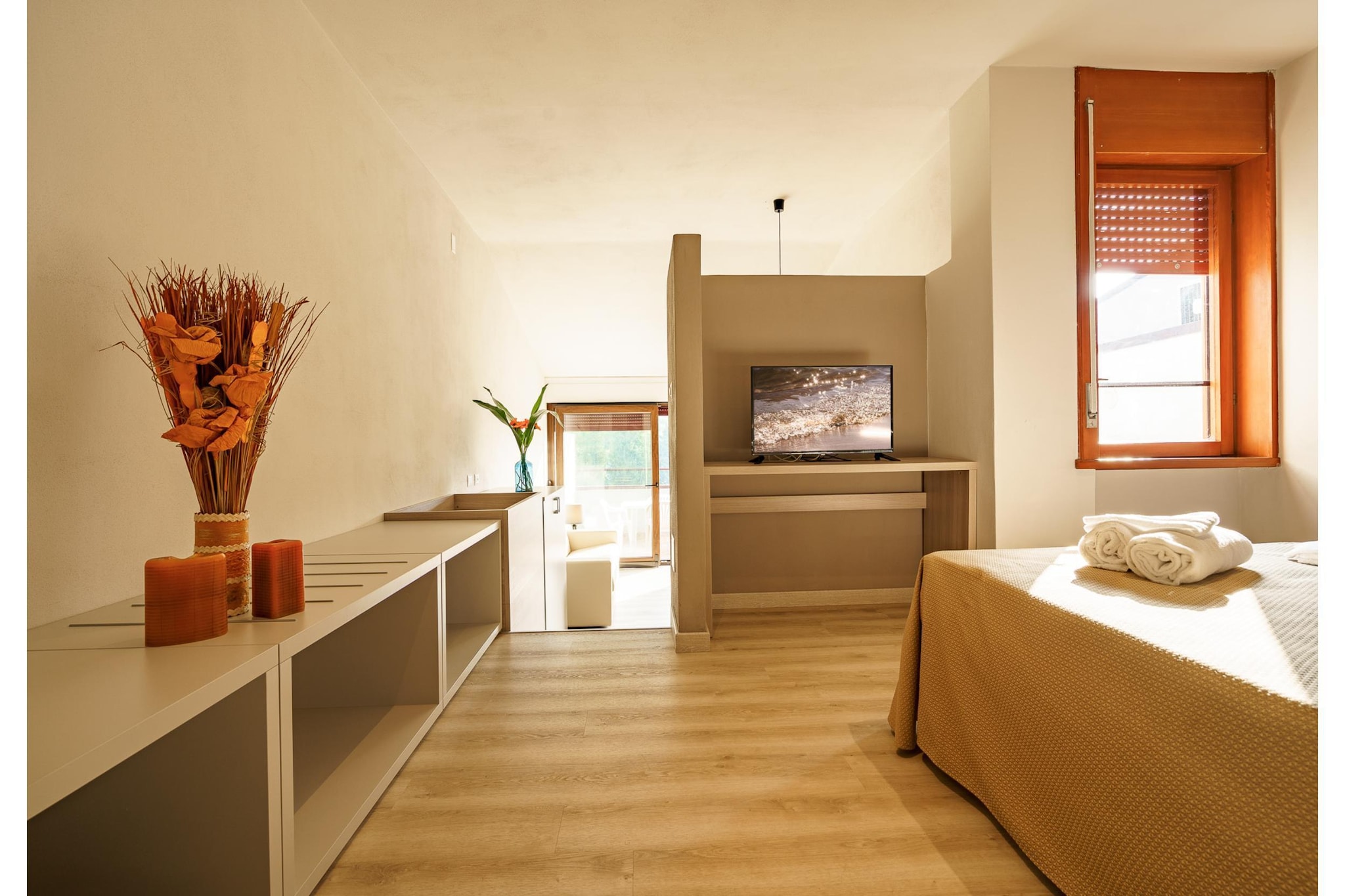 Residence Park Solemaremma 2-Zi-App Comfort C BK/TE 30 qm-Bedroom