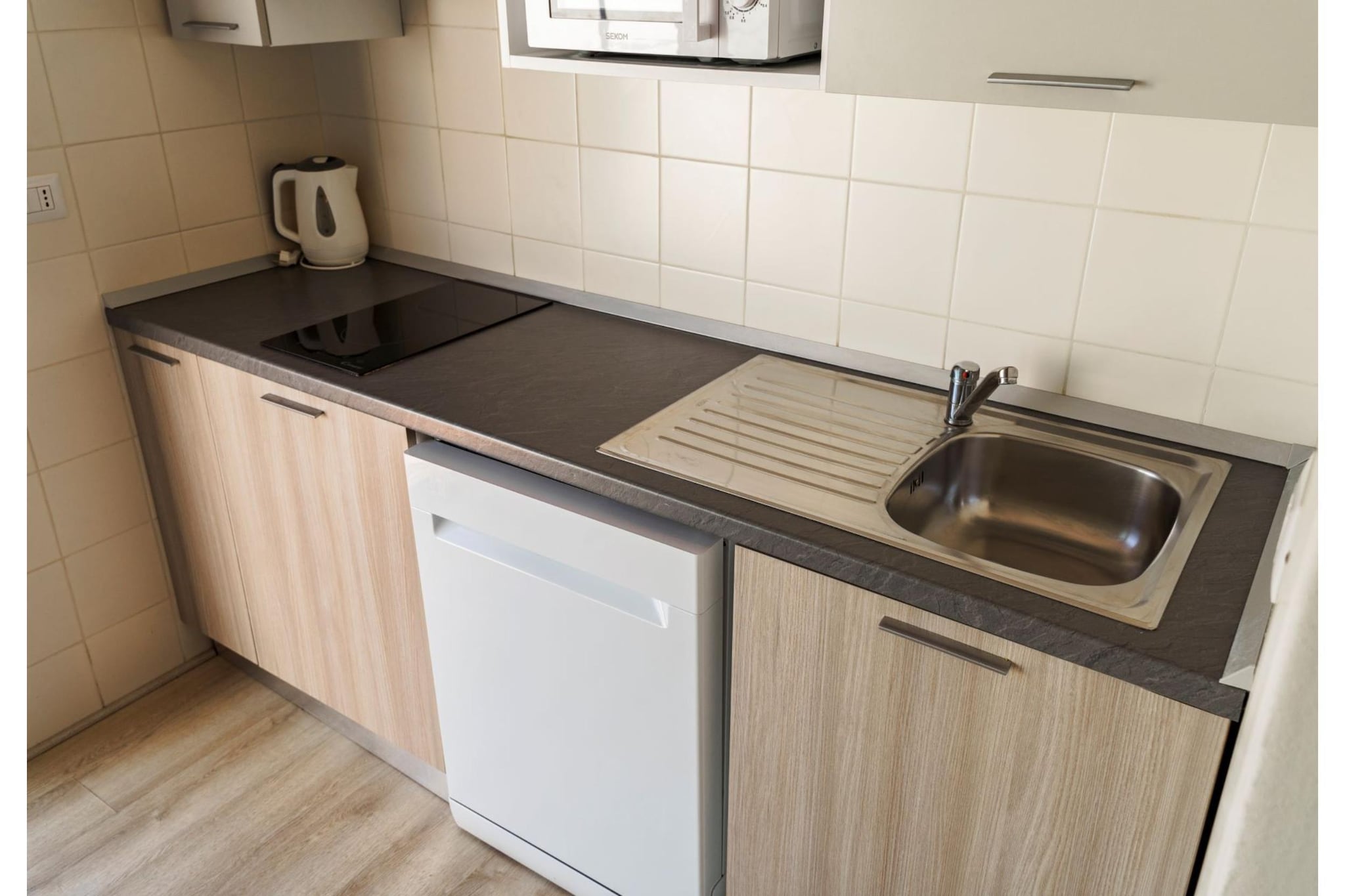 Residence Park Solemaremma 2-Zi-App Comfort C BK/TE 30 qm-Kitchen