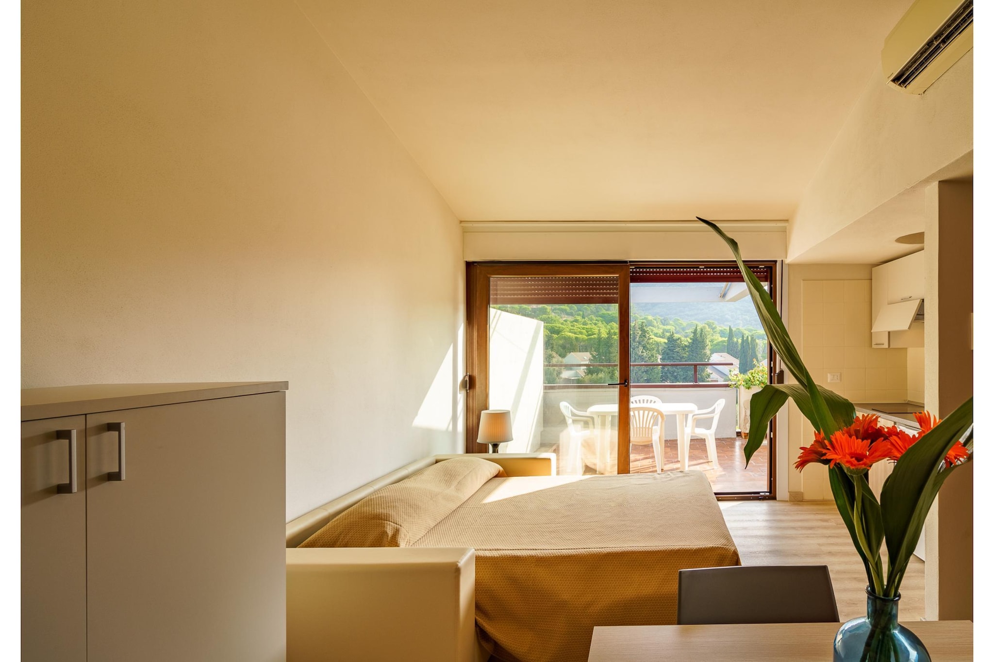 Residence Park Solemaremma 3-Zi-App Comfort D BK/TE 60 qm-Bedroom