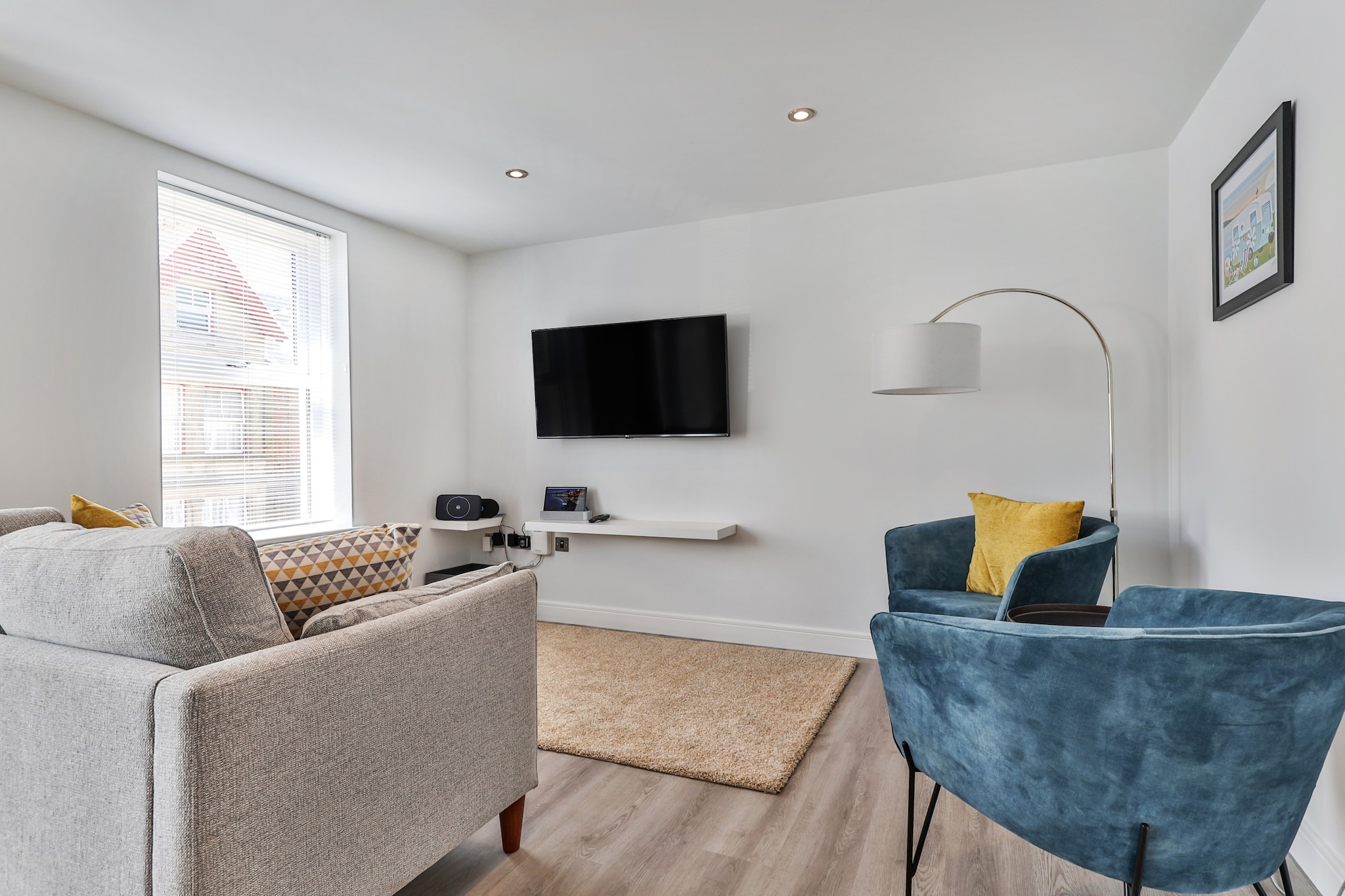 Belle House, Apt 1-Woonkamer